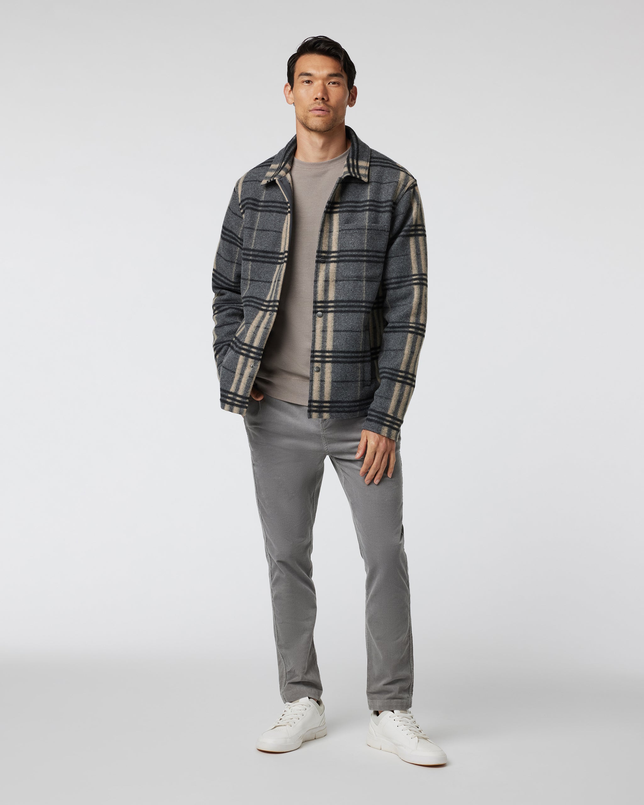 Ballard Shirt Jacket | Charcoal