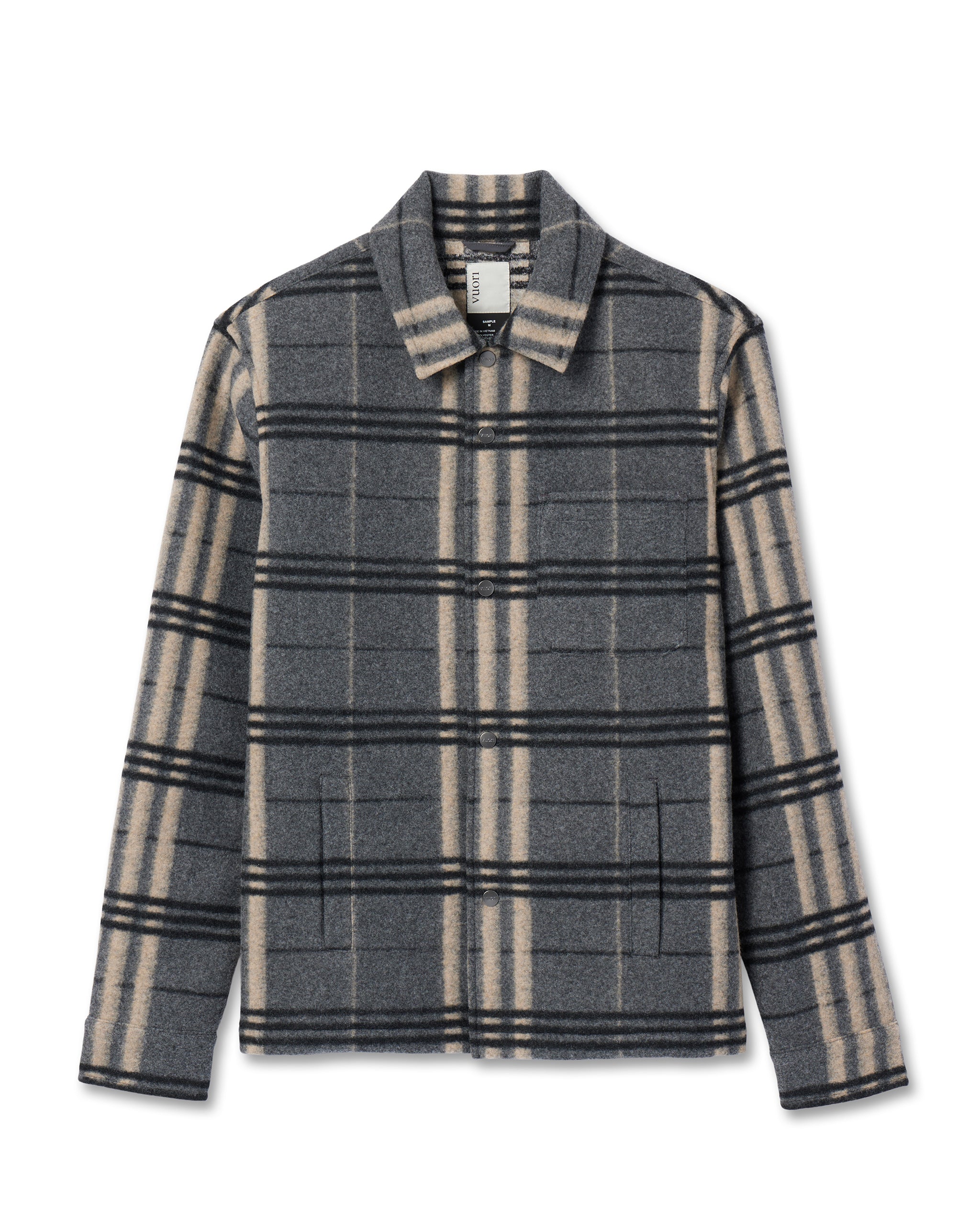 Ballard Shirt Jacket | Charcoal