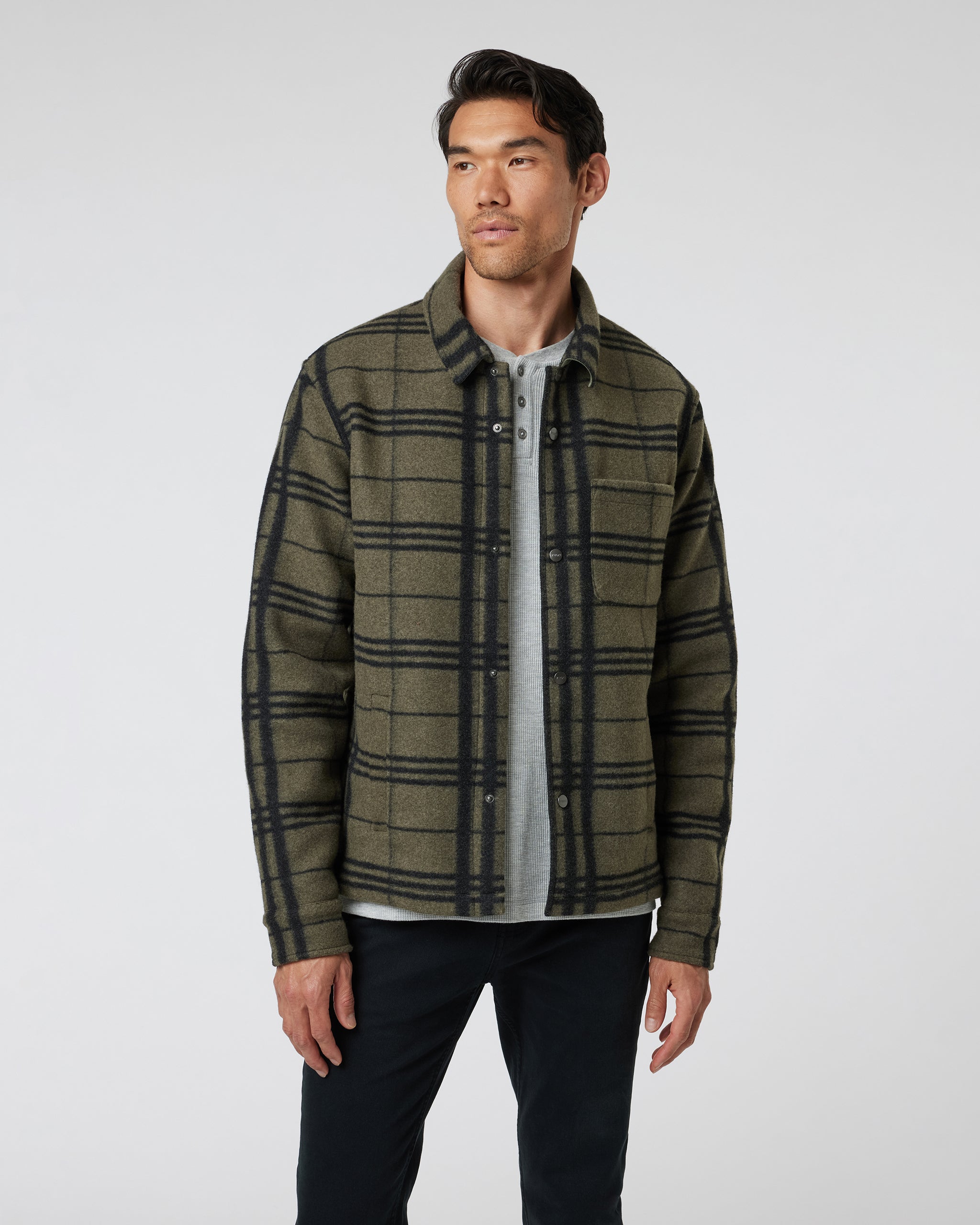 Ballard Shirt Jacket | Oregano