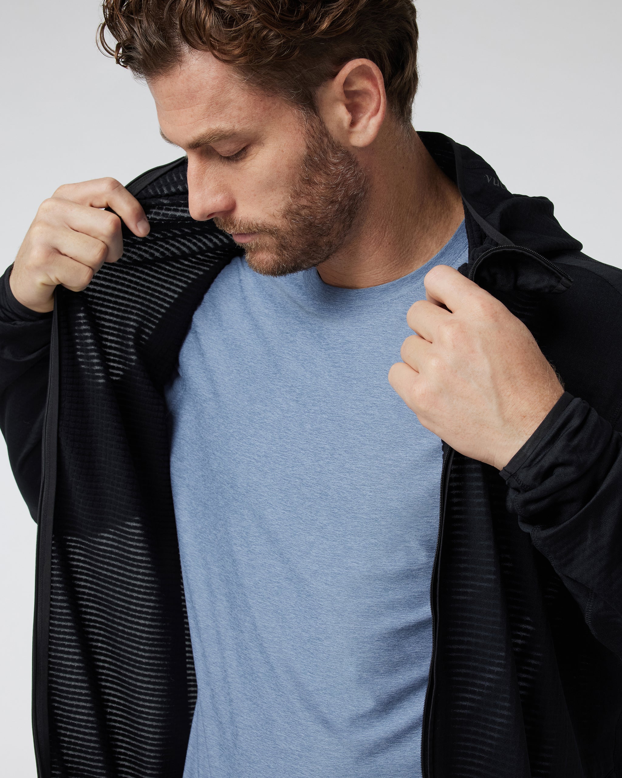 Powergrid Full Zip Jacket | Black