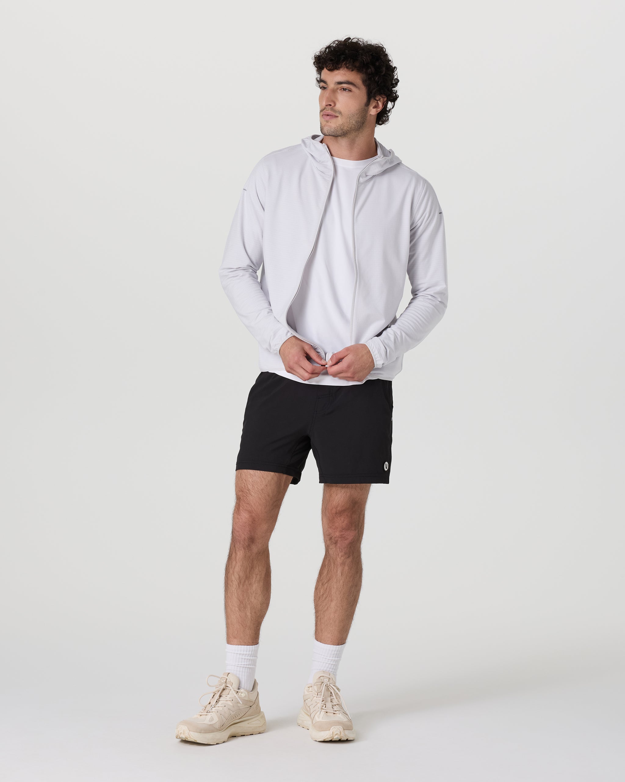 Powergrid Full Zip Jacket | Frost Grey