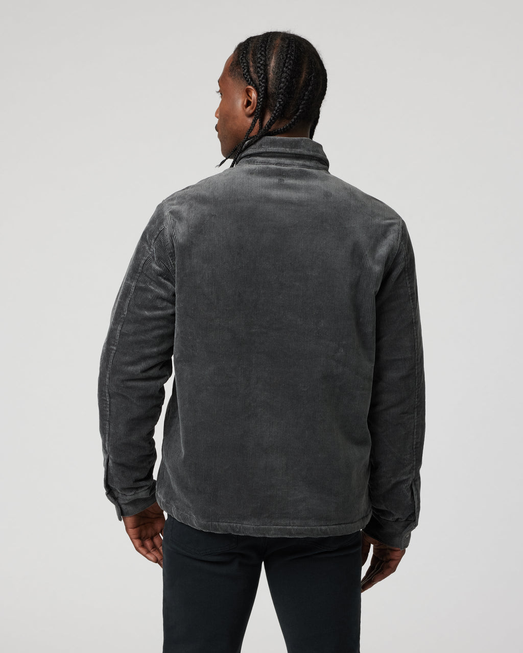Vuori Cord Jacket | Dark Pewter