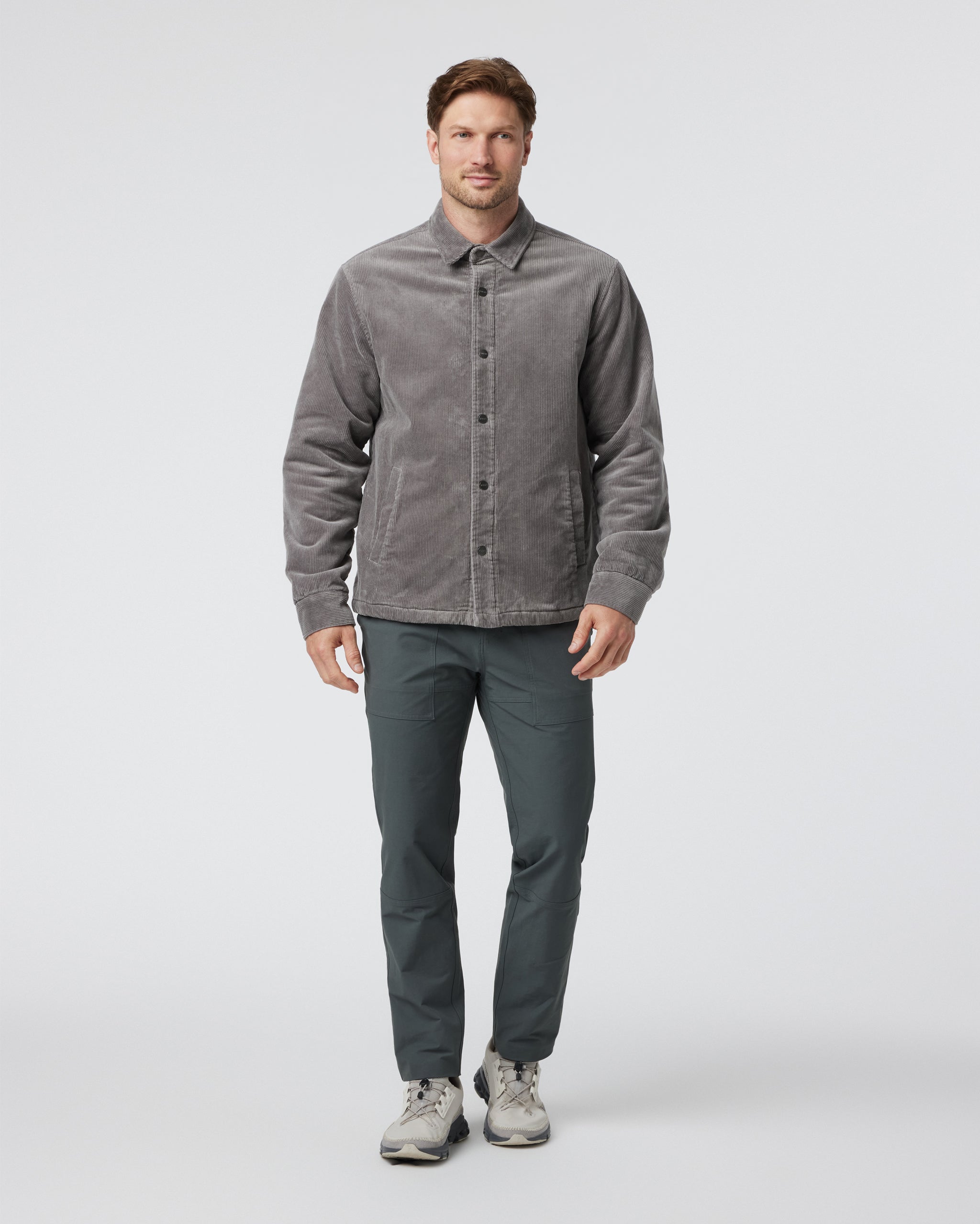 Vuori Cord Jacket | Shiitake