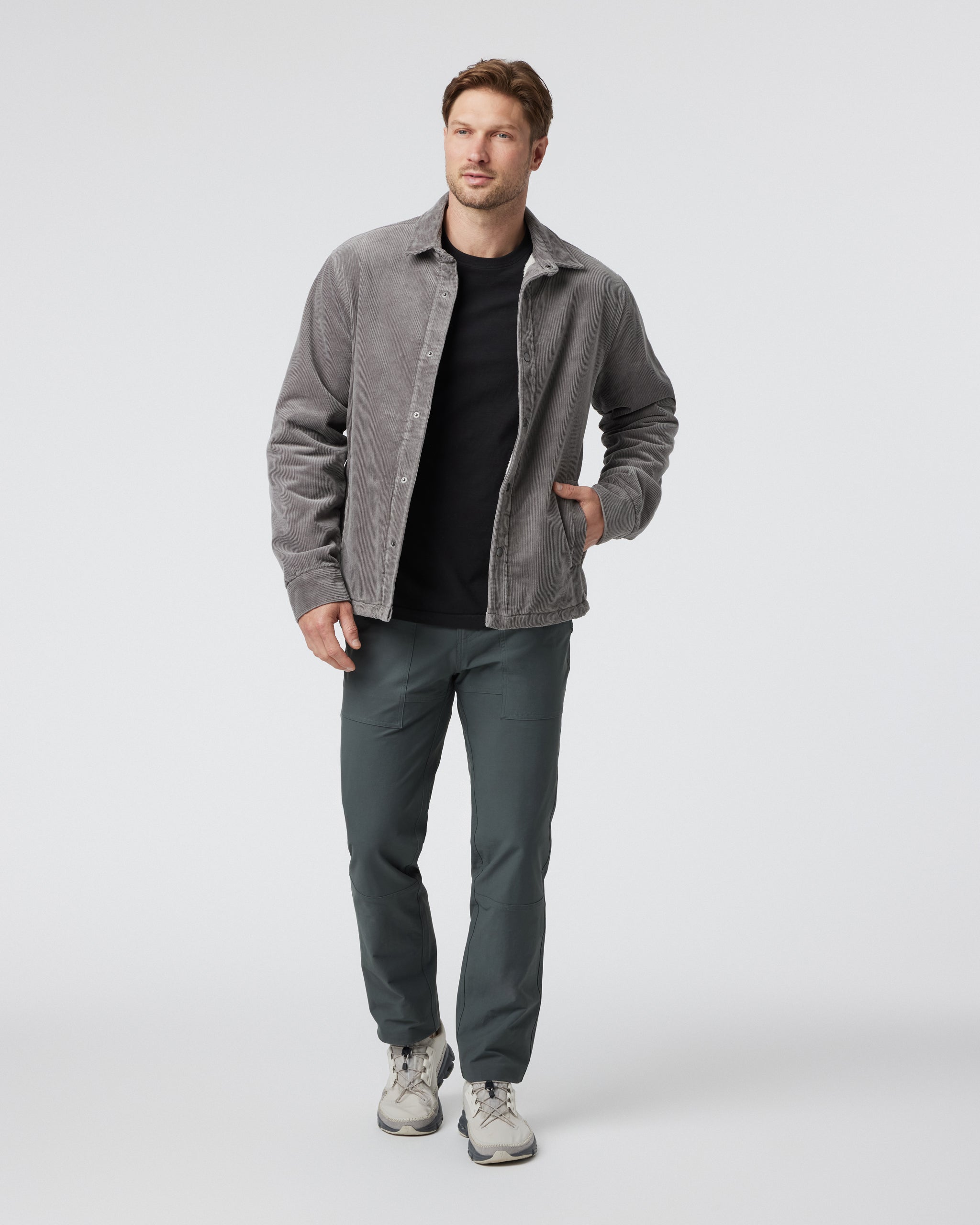 Vuori Cord Jacket | Shiitake