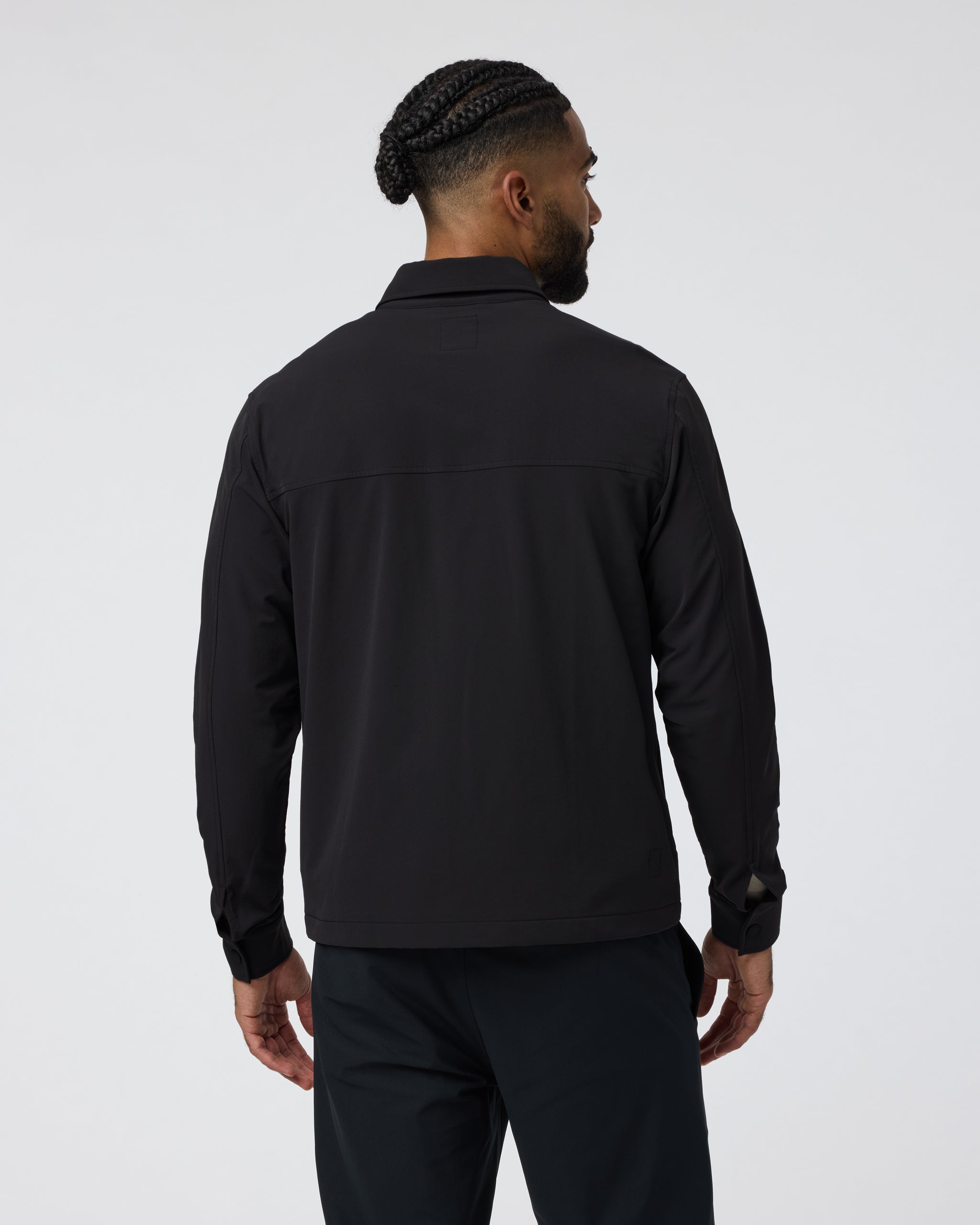 Lawson Tech Shirt Jacket | Black