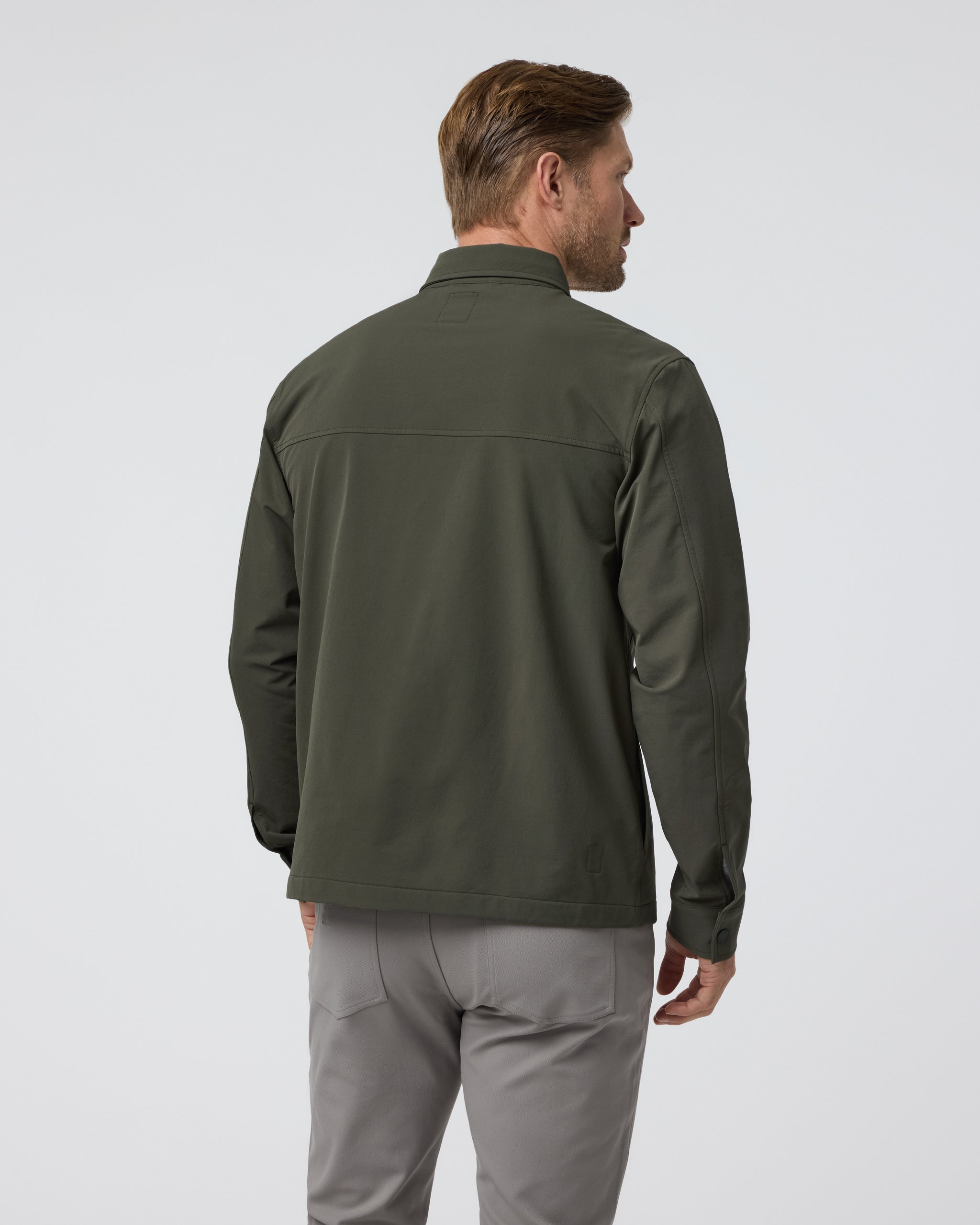 Lawson Tech Shirt Jacket | Oregano