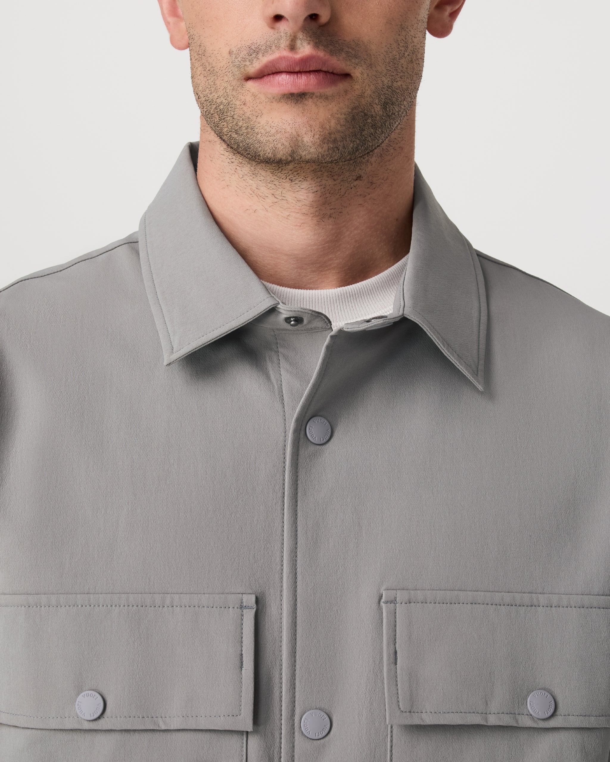 Lawson Tech Shirt Jacket | Shiitake
