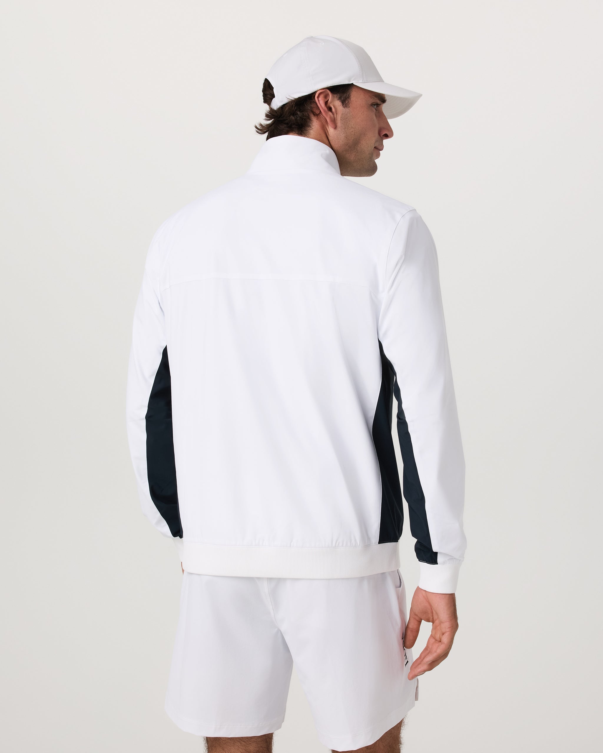 Fleet Jacket | White Color Block
