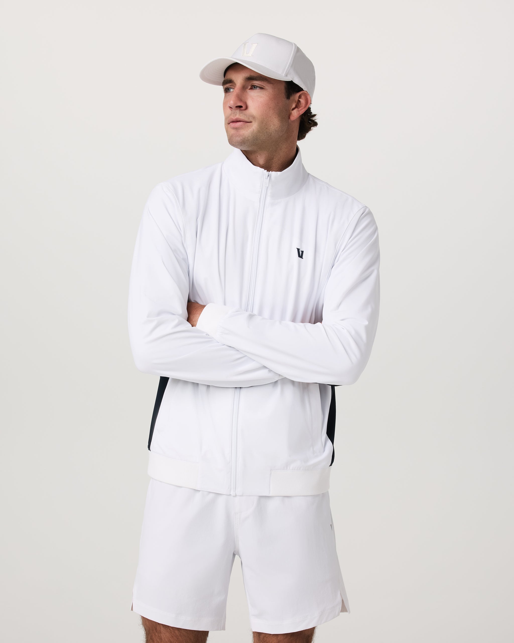 Fleet Jacket | White Color Block