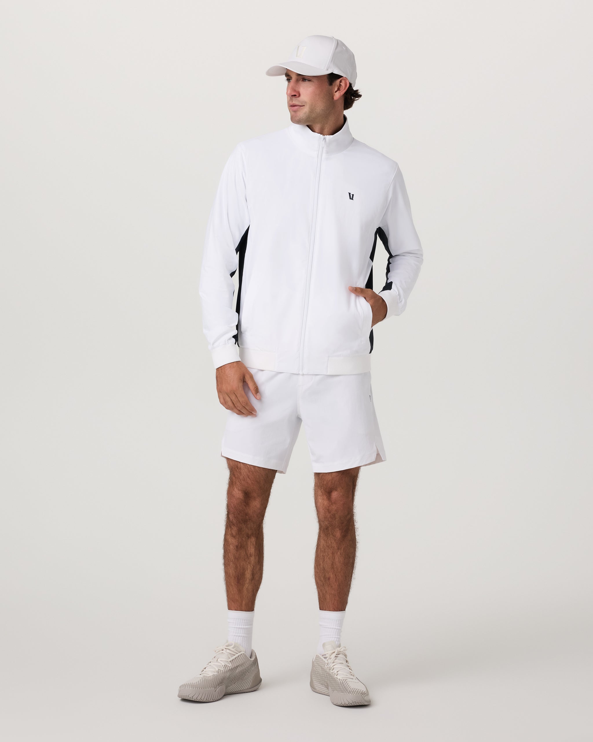 Fleet Jacket | White Color Block