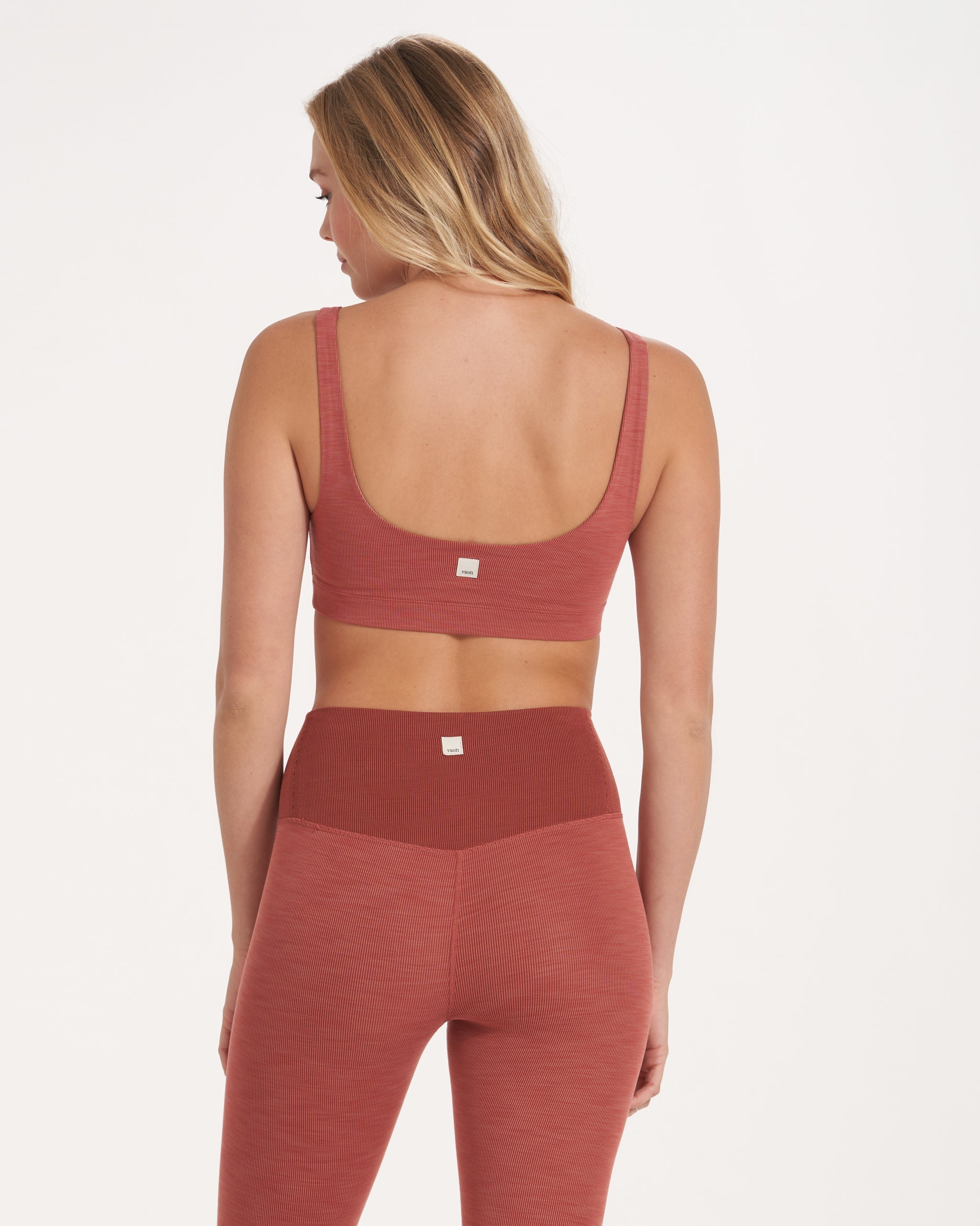 Lux Rib Daily Bra | Cinnamon Heather