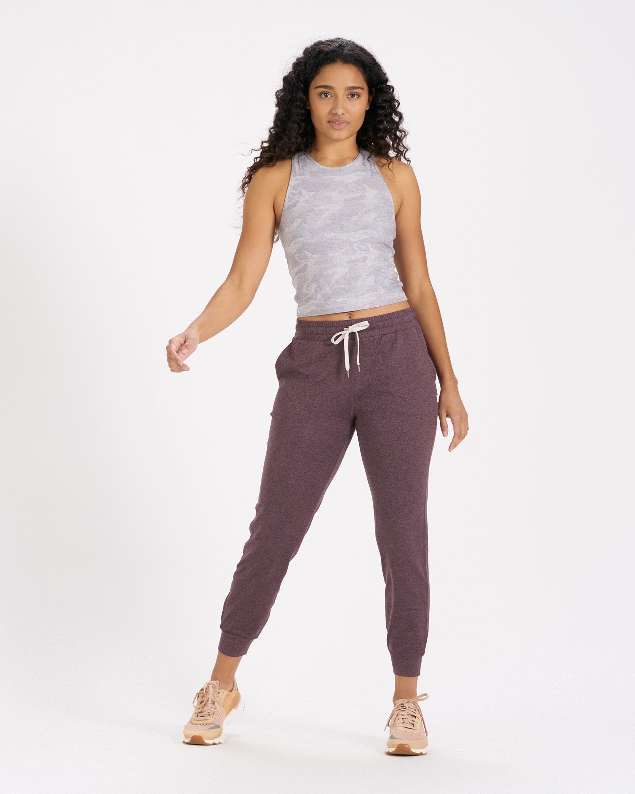 Elevation Plyo Tank | Pale Heather Camo