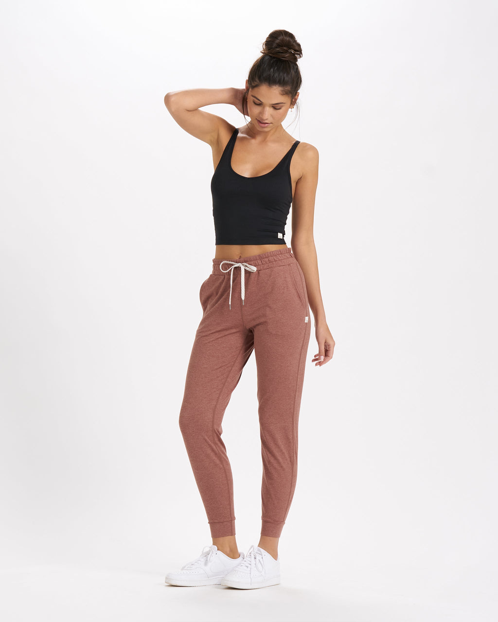 Halo Performance Crop | Black