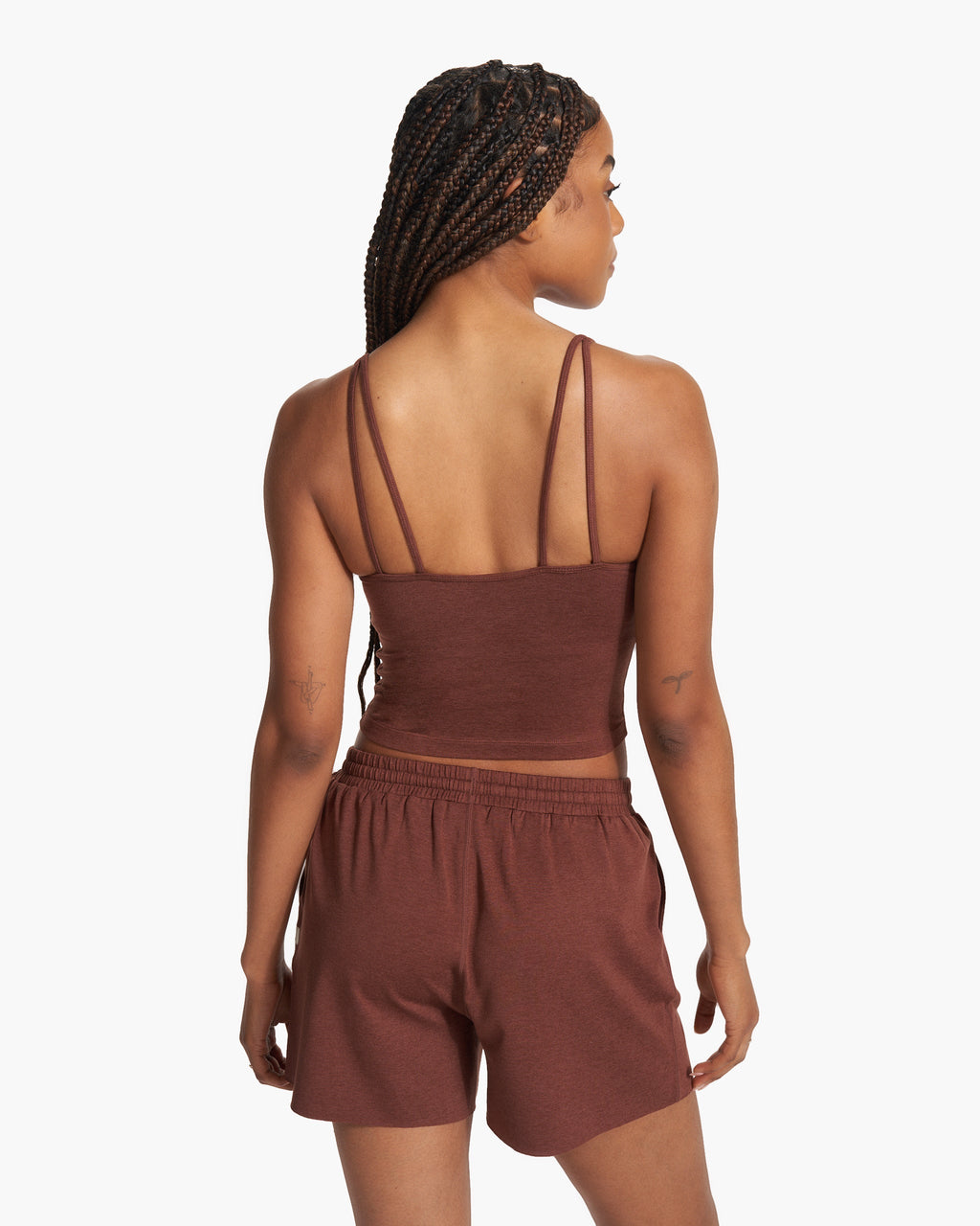 Halo Performance Crop | Cedar Heather