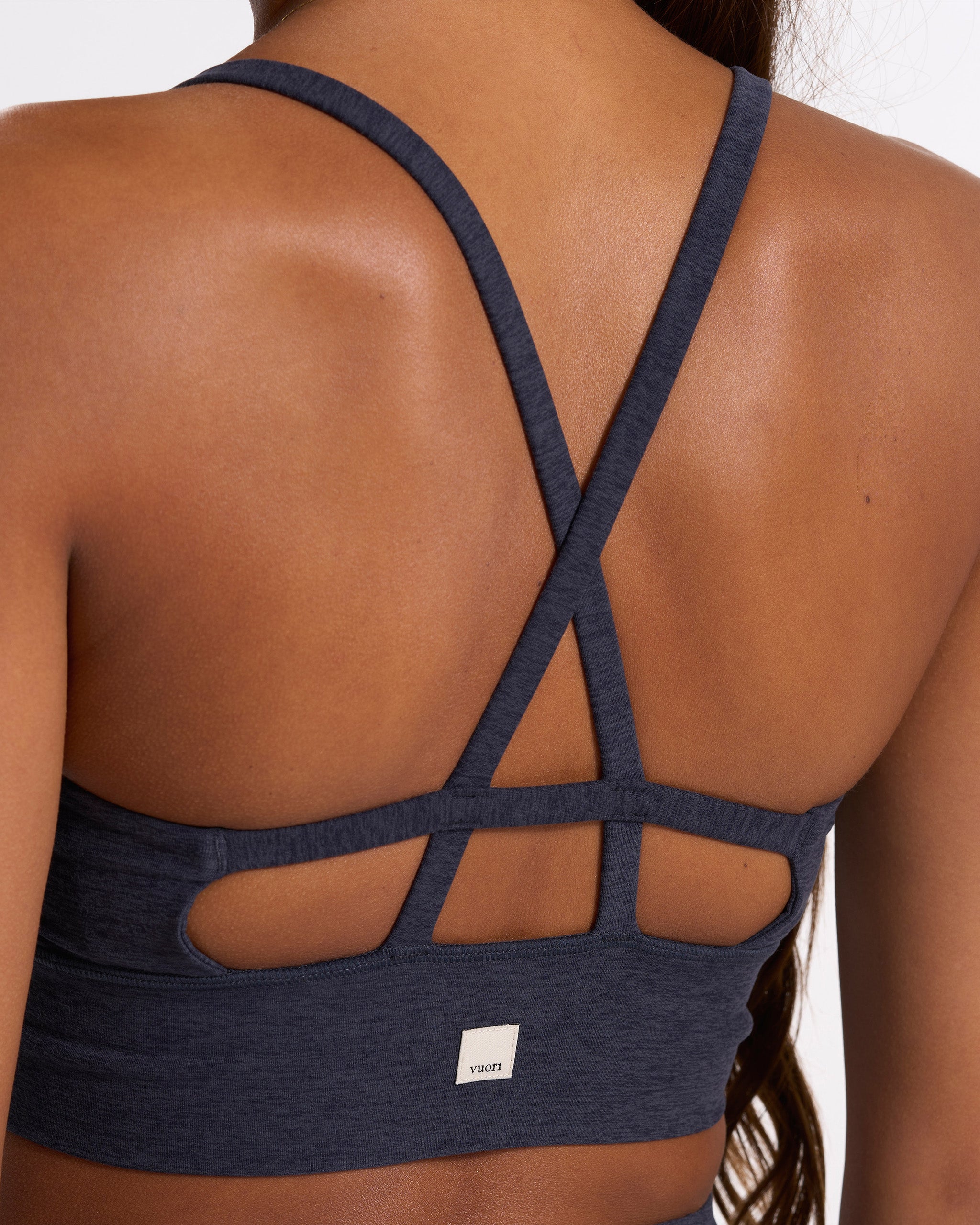 Long Line Elevation Bra | Midnight Heather