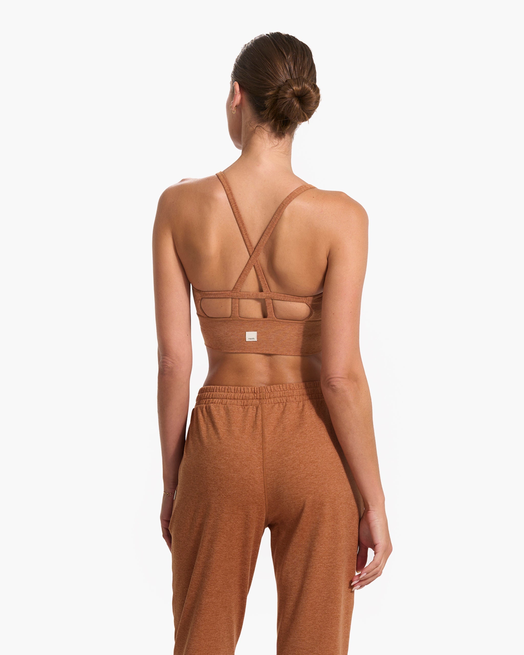 Long Line Elevation Bra | Palo Santo Heather