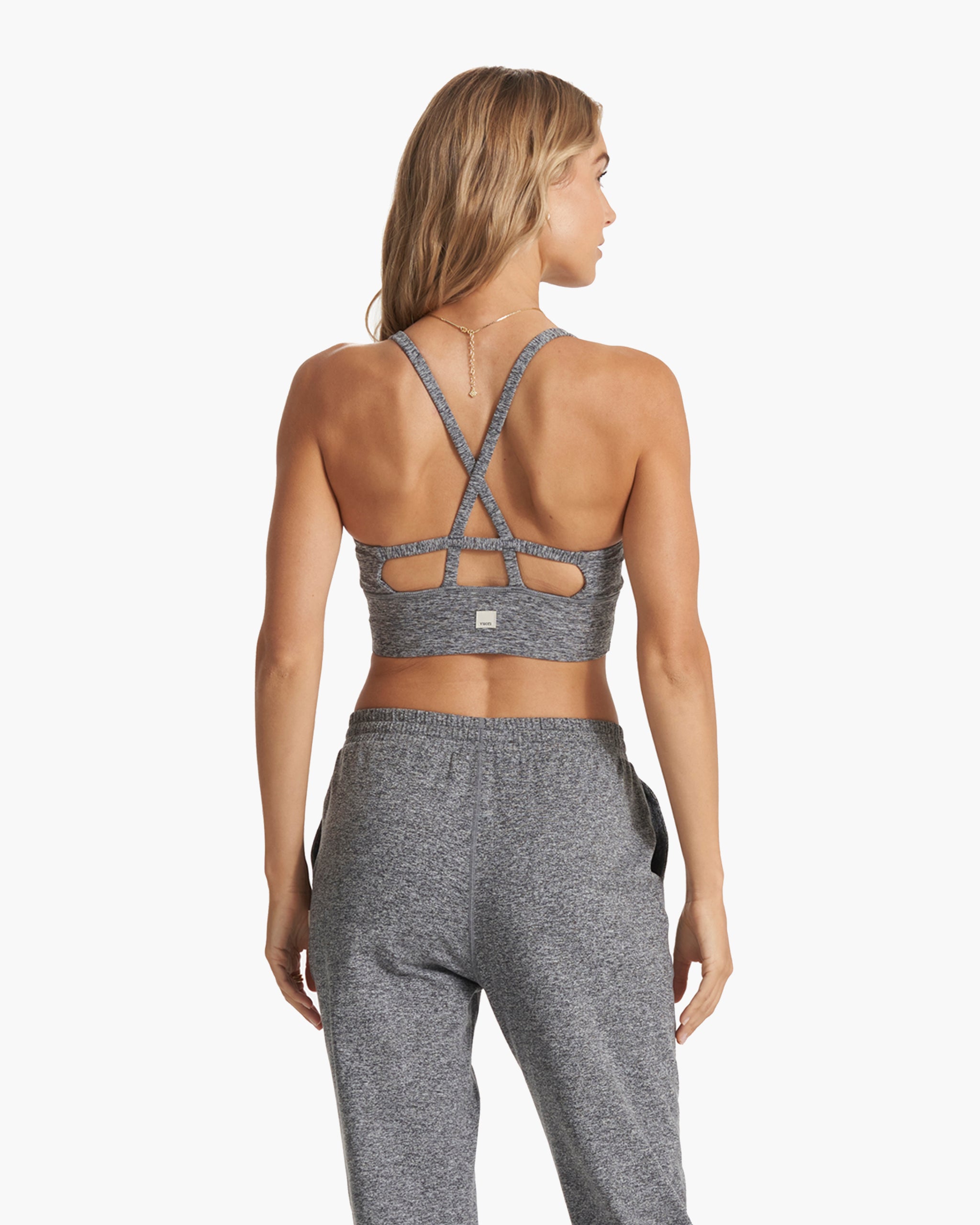 Long Line Elevation Bra | Heather Grey