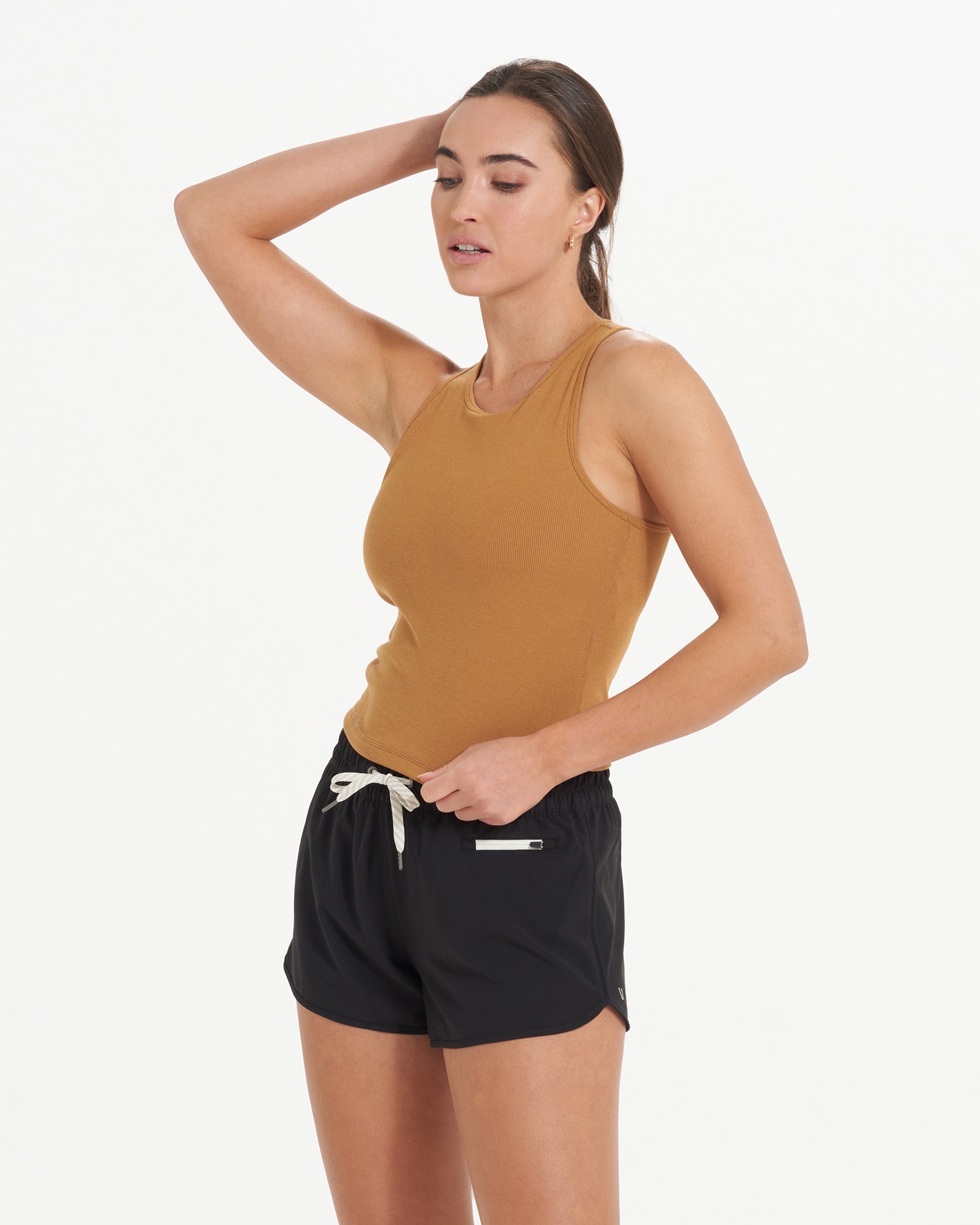 Pose Plyo Tank | Dark Golden Heather