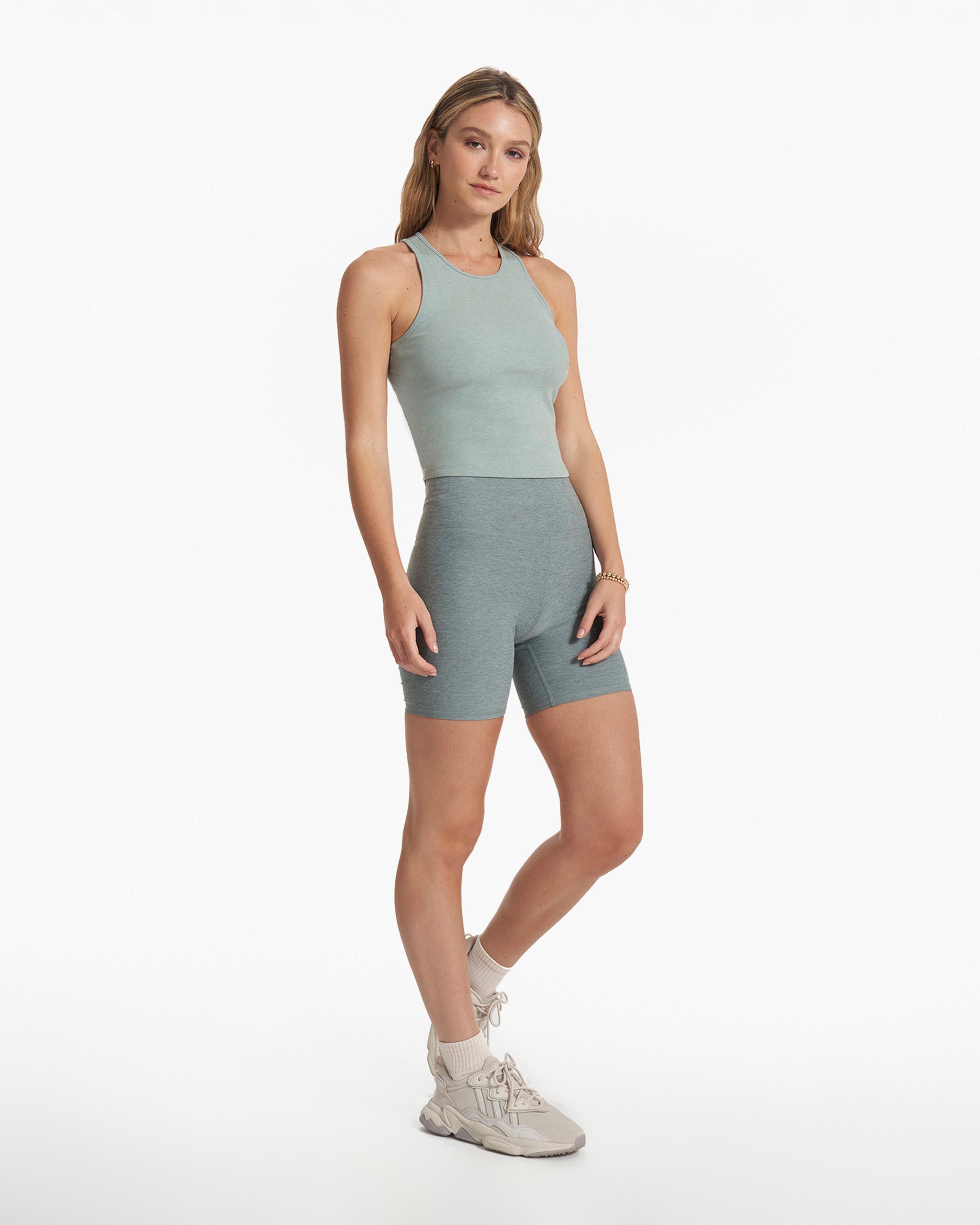 Pose Plyo Tank | Neptune Heather