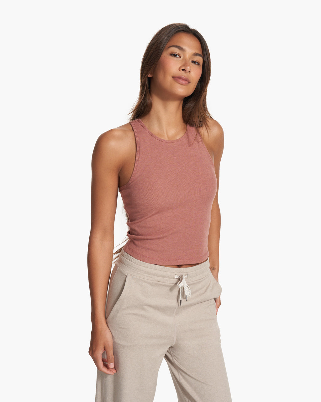 Pose Plyo Tank | Stoneware Heather
