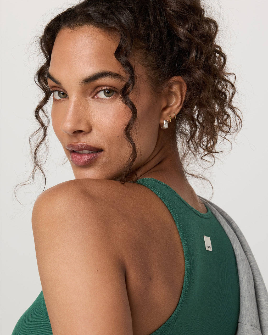 Pose Plyo Tank | Viridian