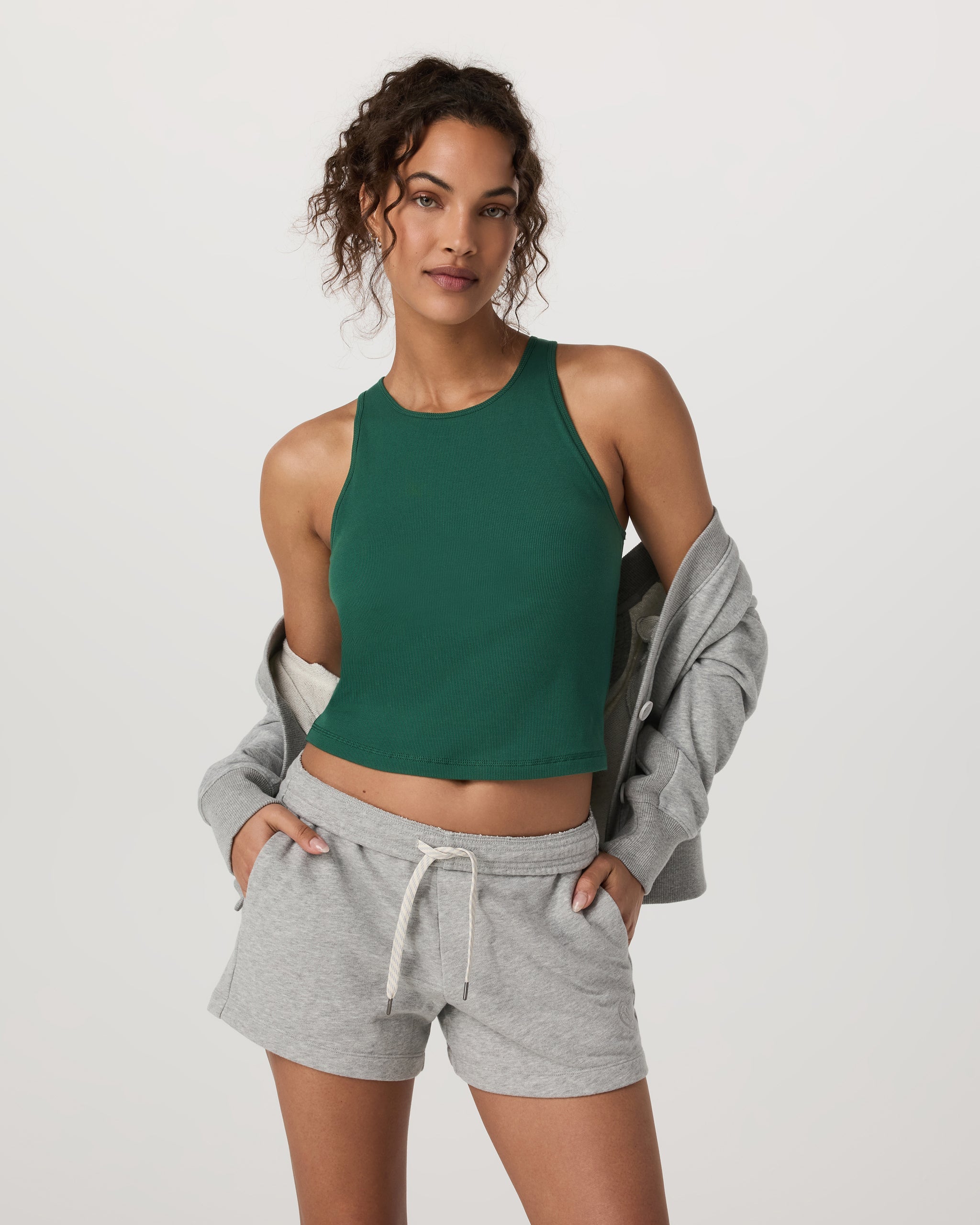 Pose Plyo Tank | Viridian