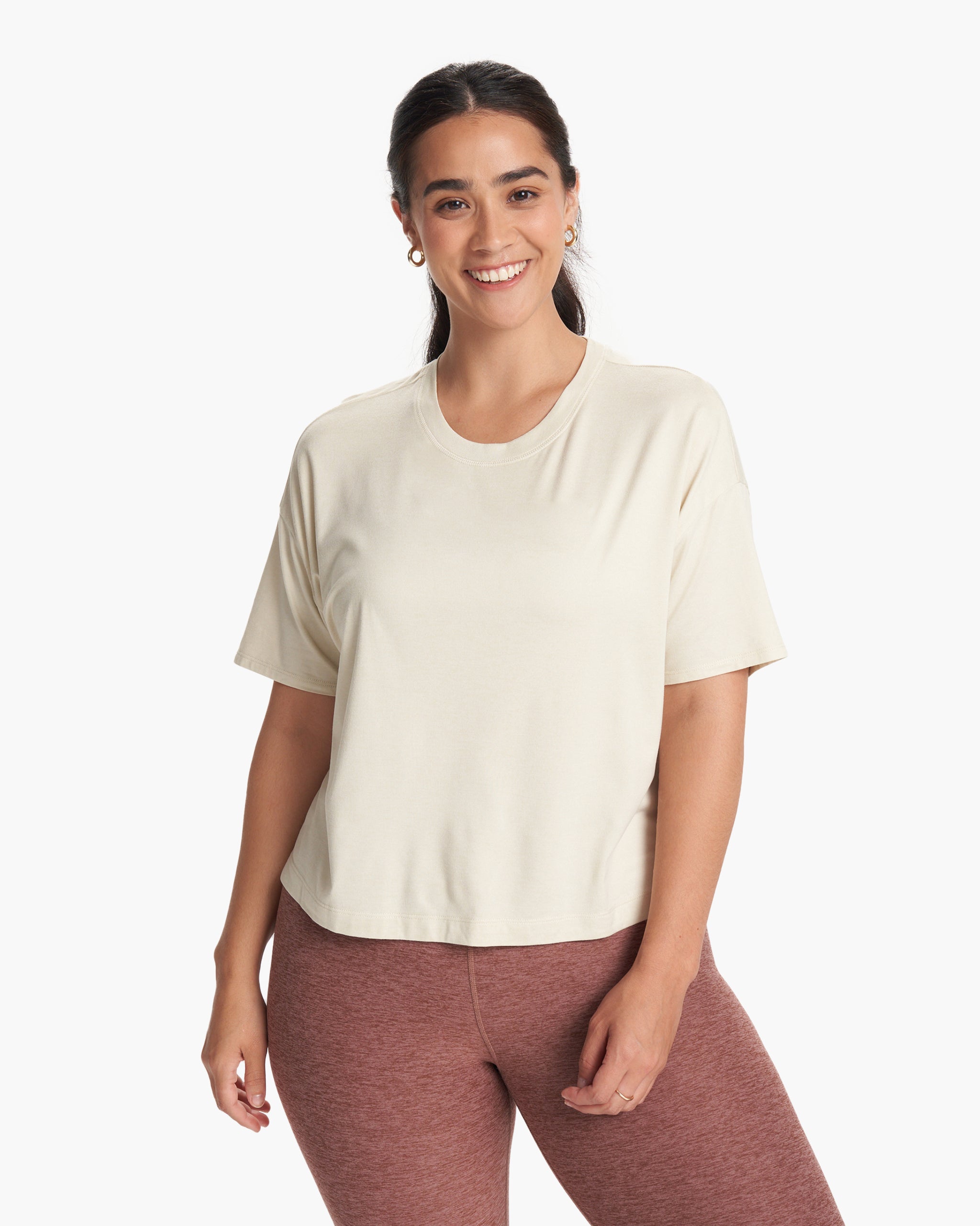 Energy Tee | Bone Heather