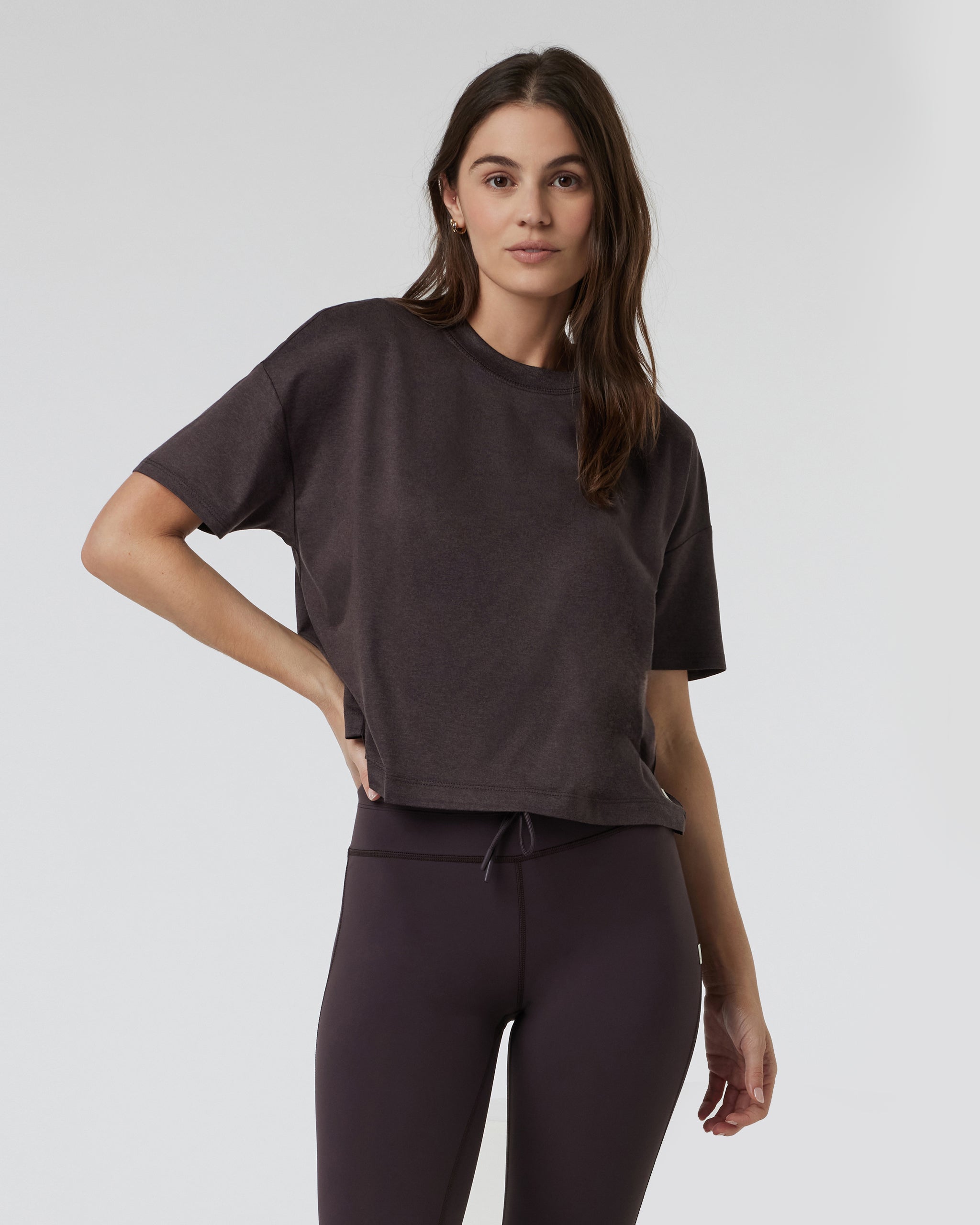 Energy Tee | Sangria Heather