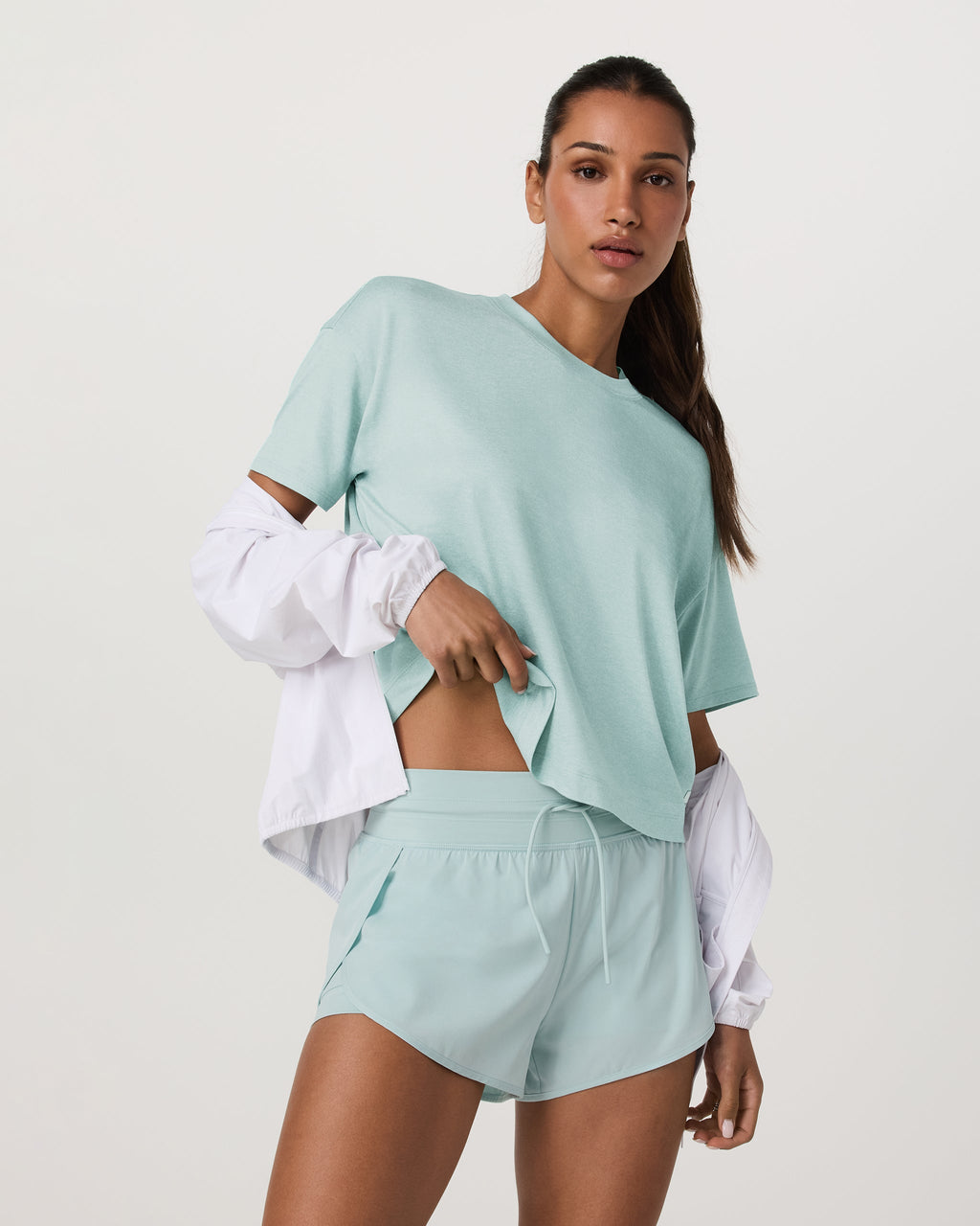 Energy Tee | Sea Spray Heather