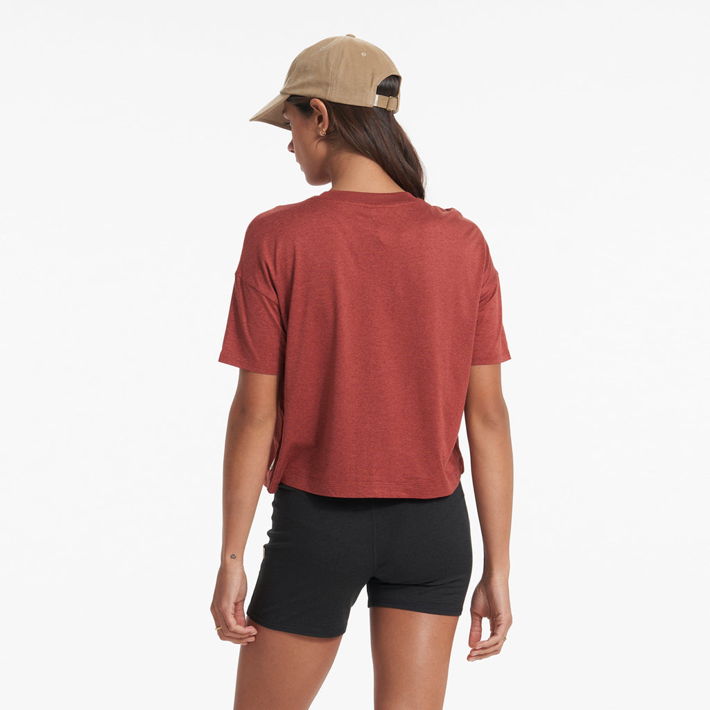 Energy Tee | Currant Heather