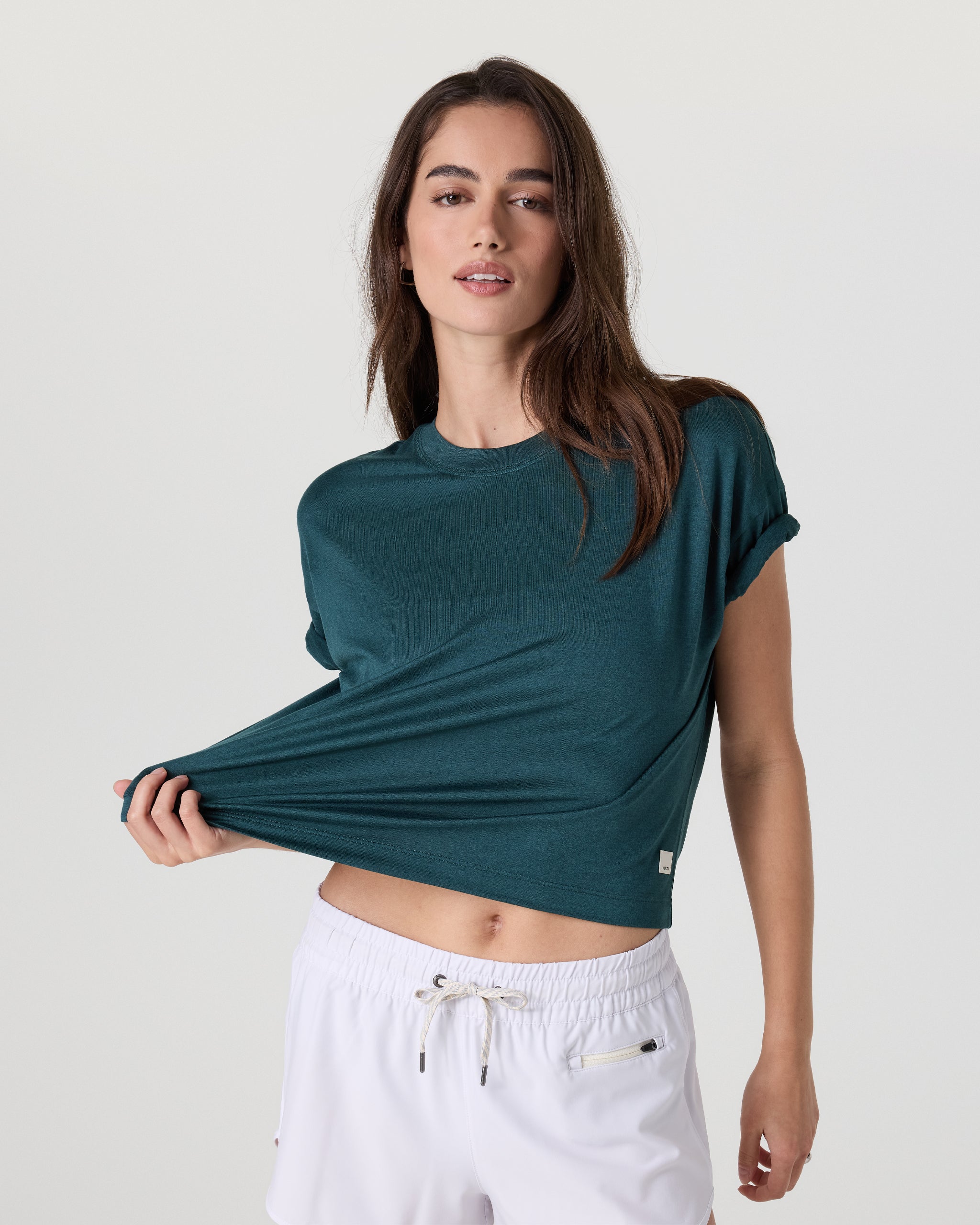 Energy Tee | Moss Heather
