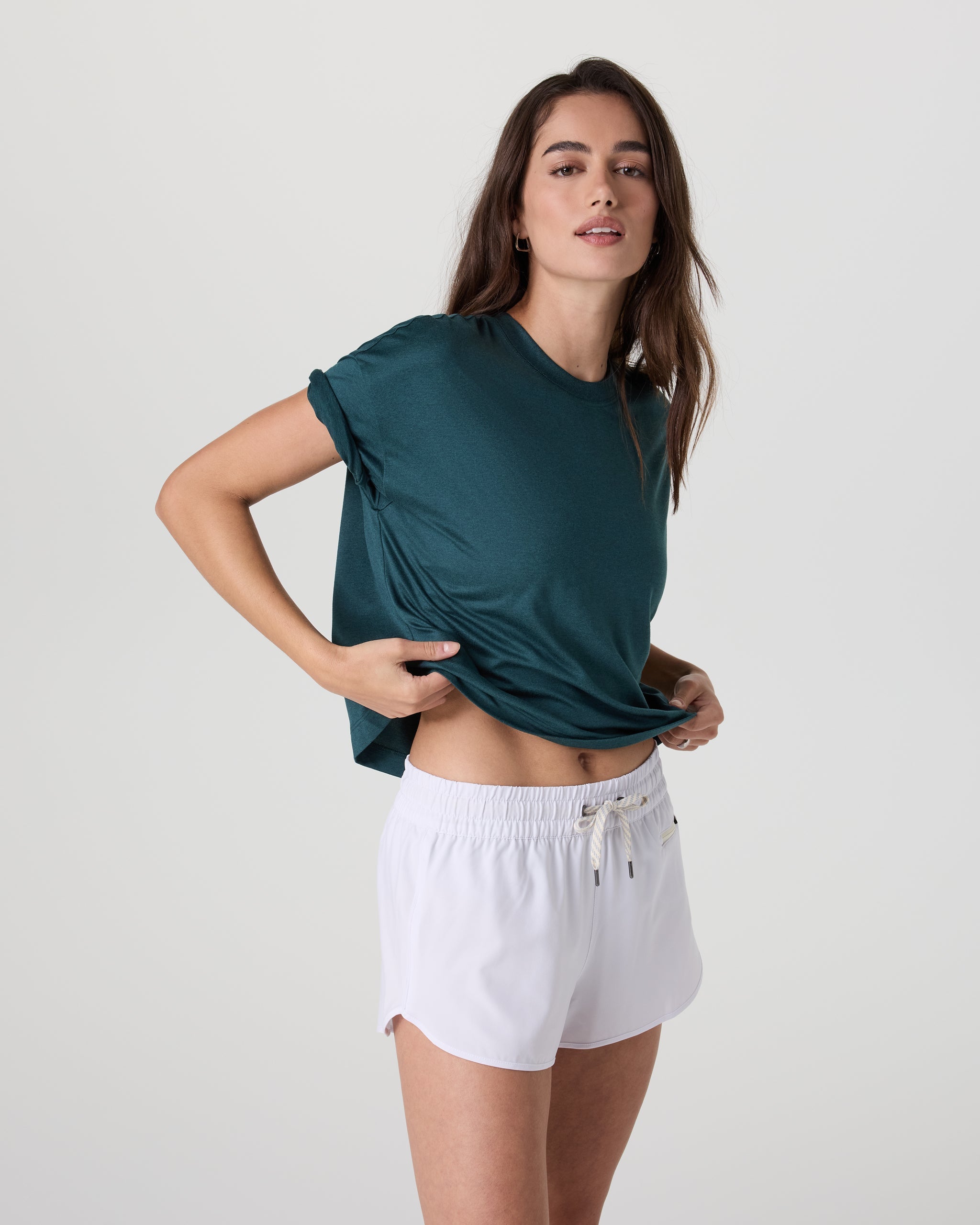 Energy Tee | Moss Heather
