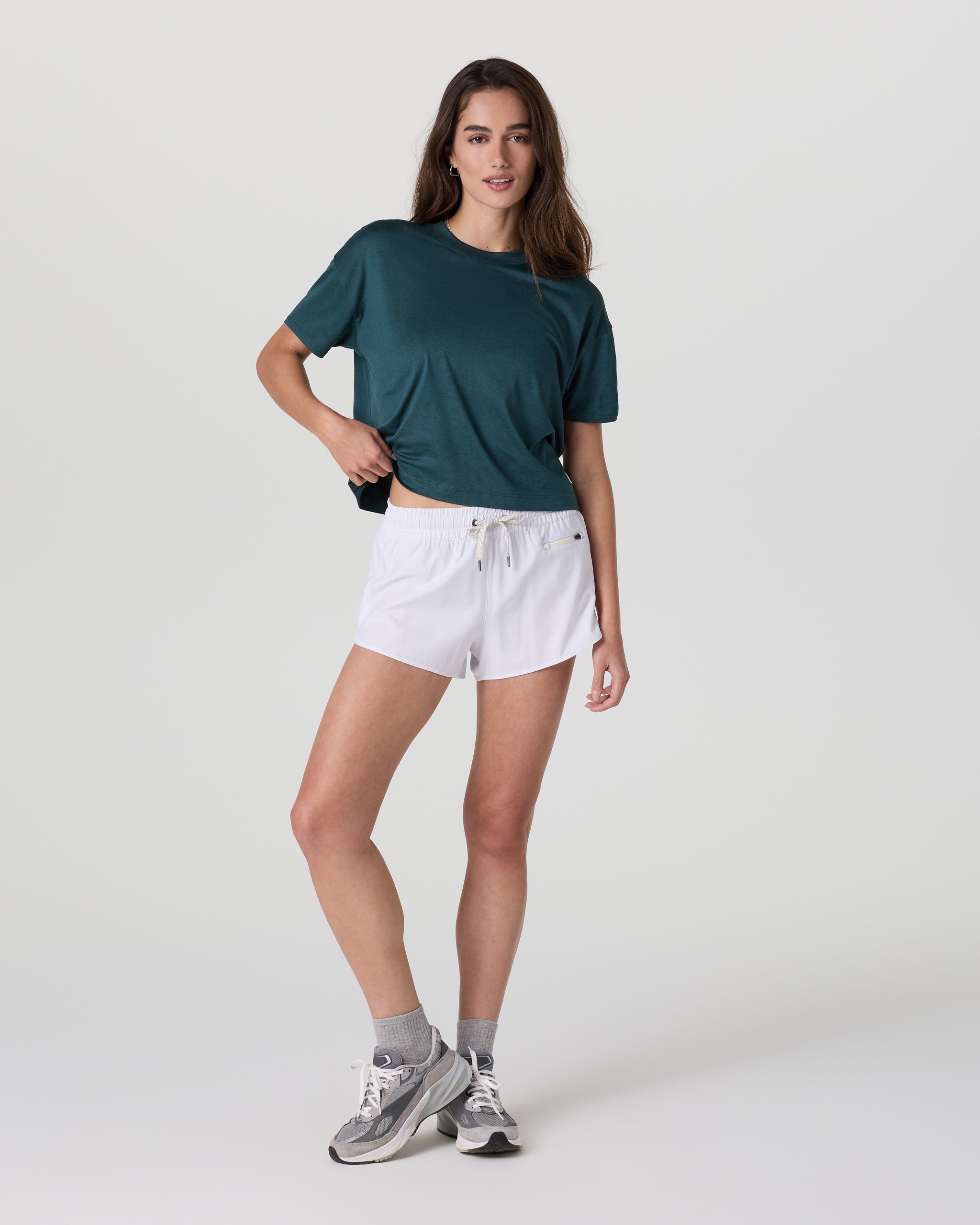 Energy Tee | Moss Heather
