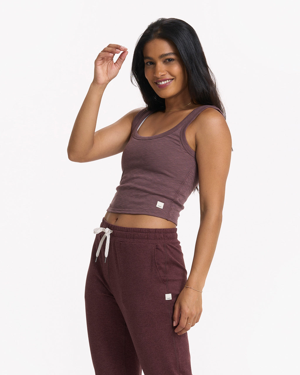 Sunrise Crop Tank | Chestnut