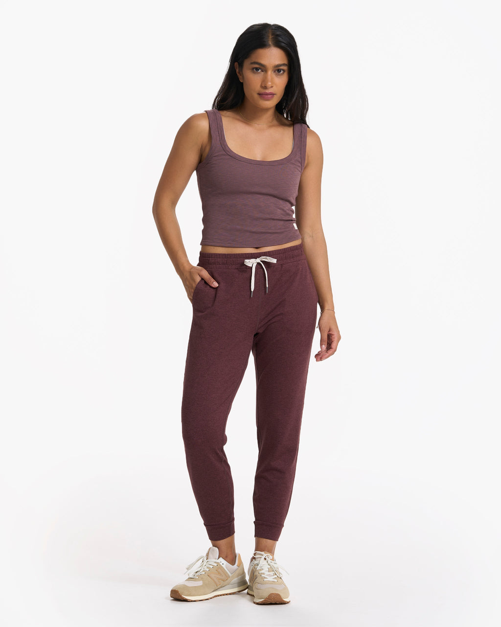 Sunrise Crop Tank | Chestnut