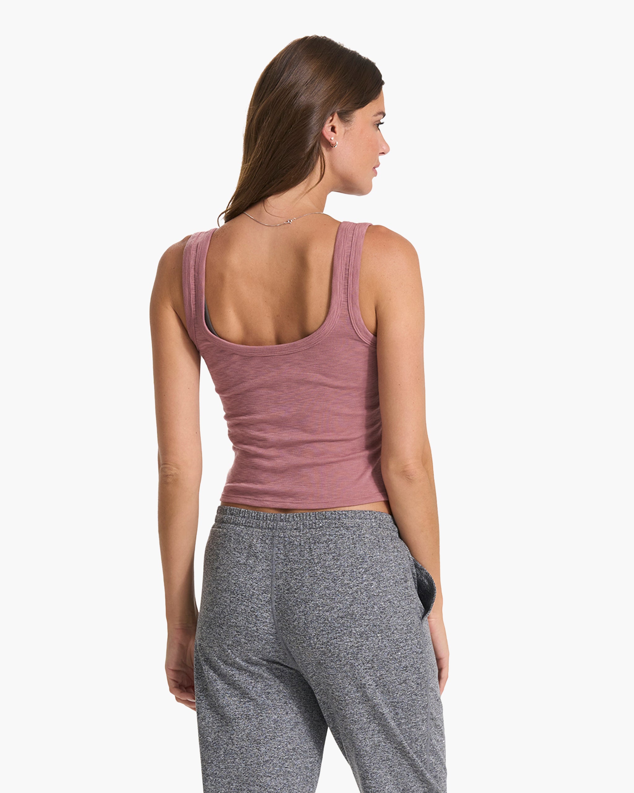 Sunrise Crop Tank | Marsala