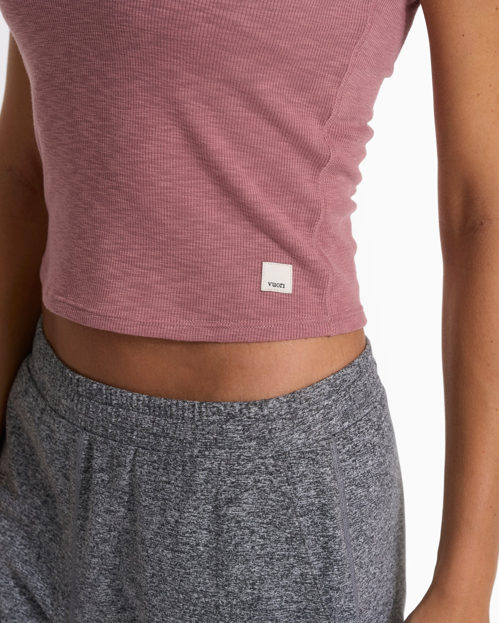 Sunrise Crop Tank | Marsala