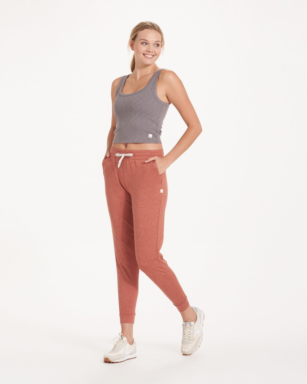 Sunrise Crop Tank | Smoke