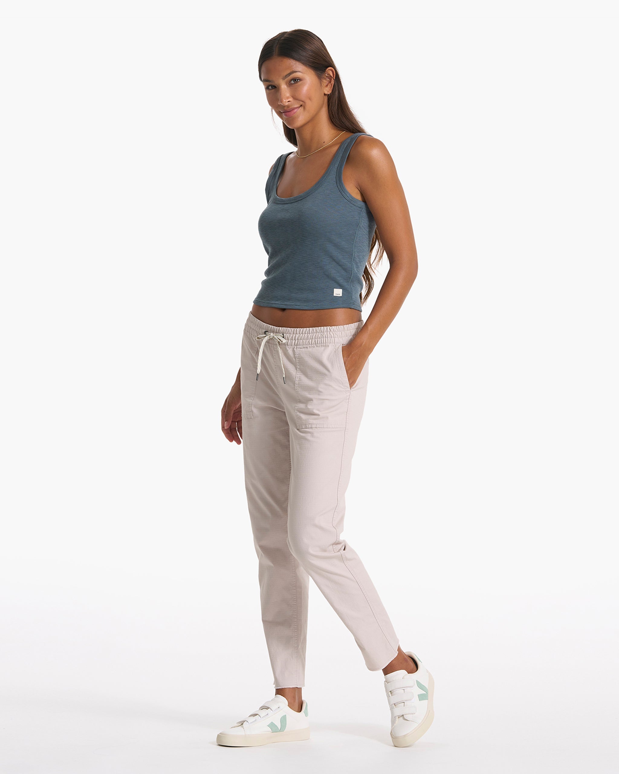 Sunrise Crop Tank | Stone