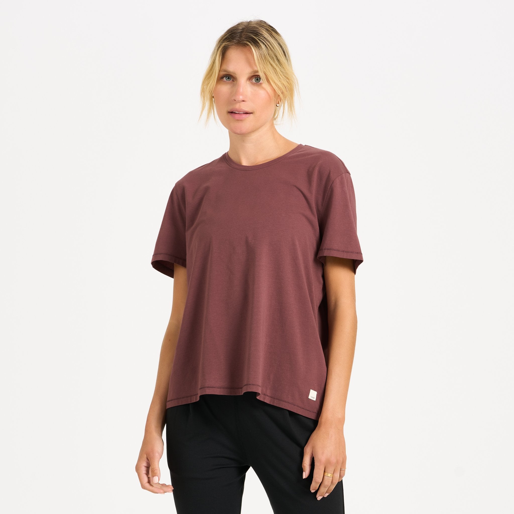 Feather Tee | Fig