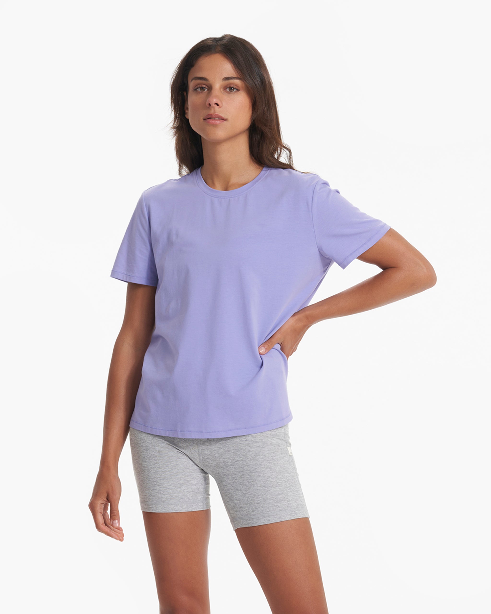 Feather Tee | Ultra Violet