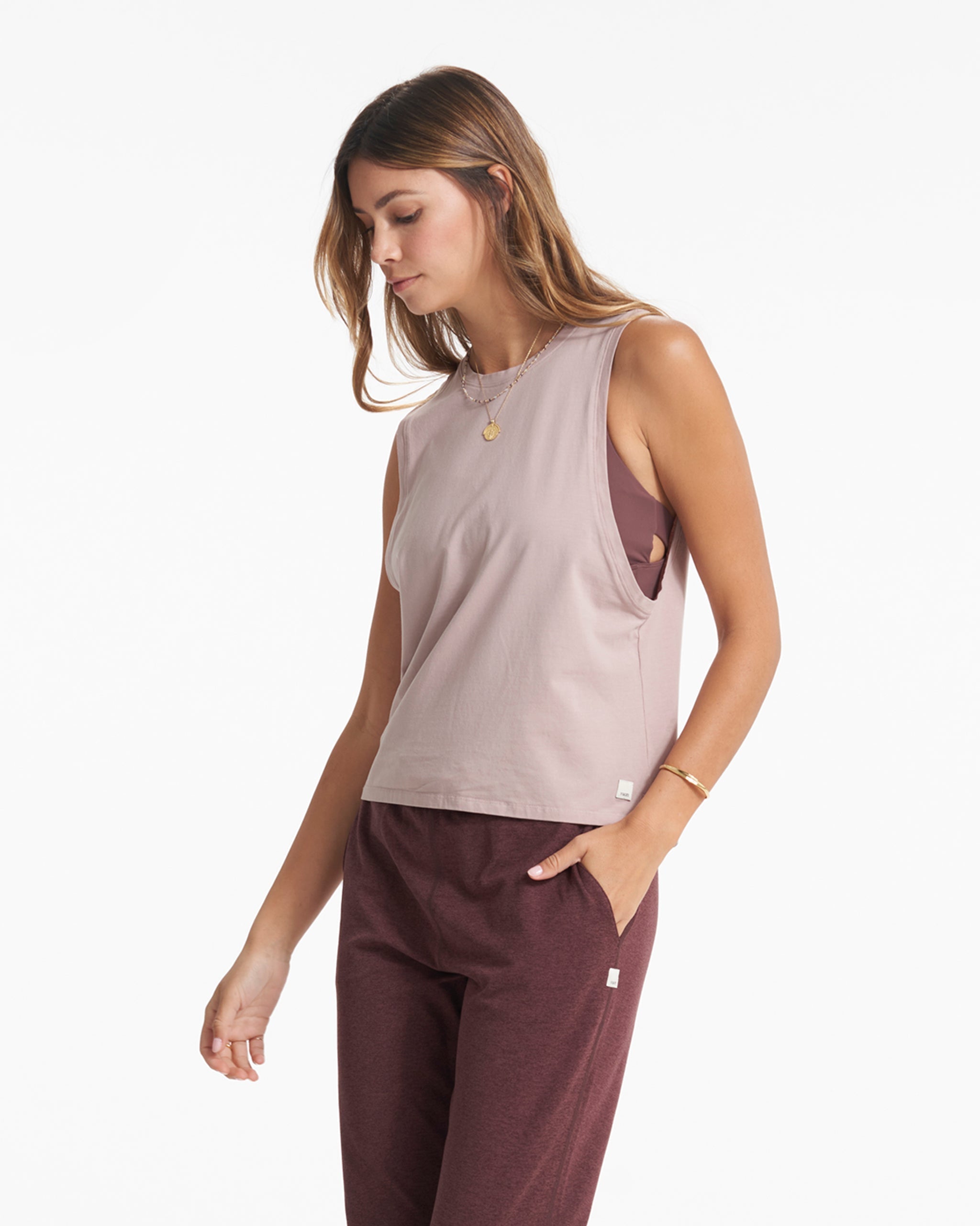 Feather Tank | Umber