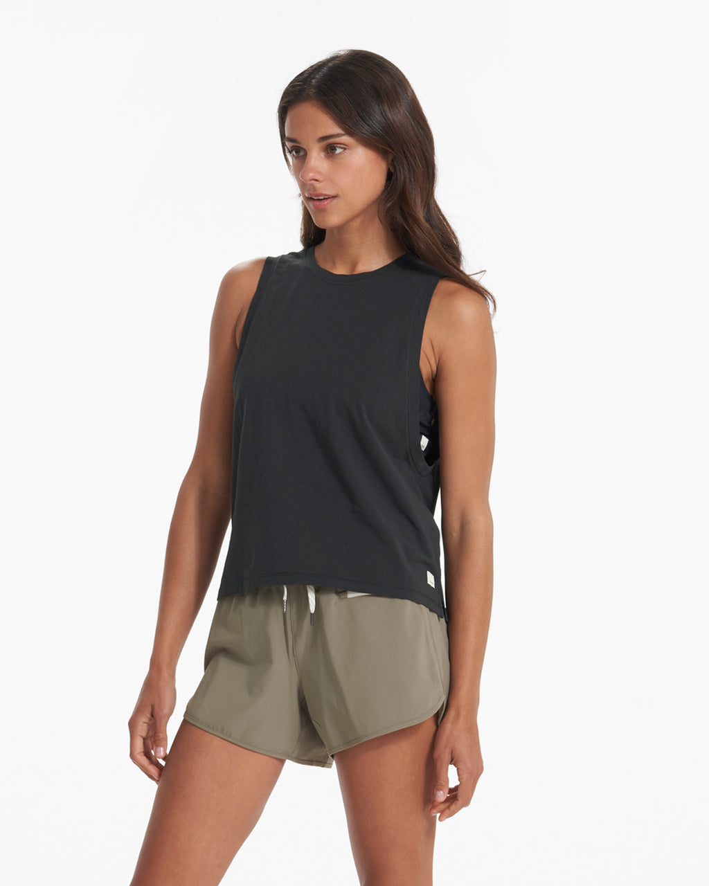 Feather Tank | Washed Black