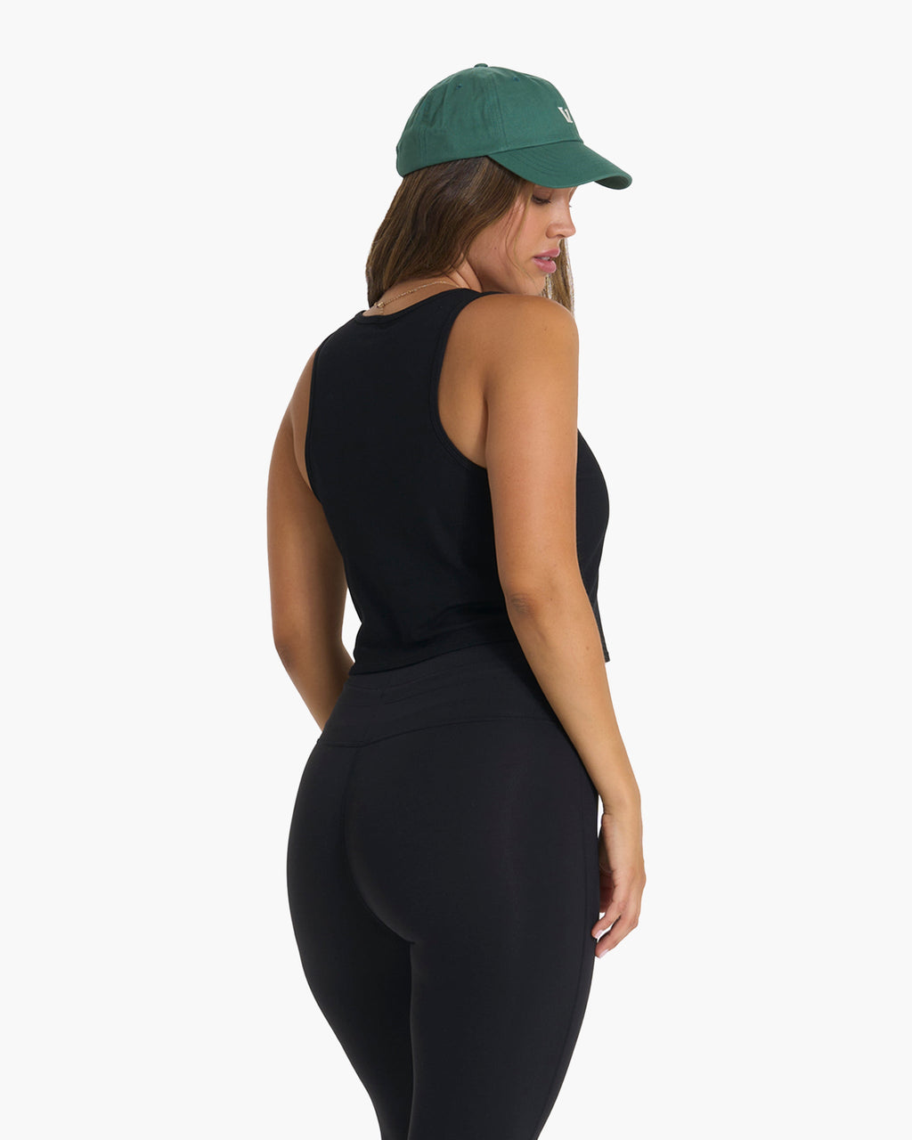 Cove Crop Tank | Black