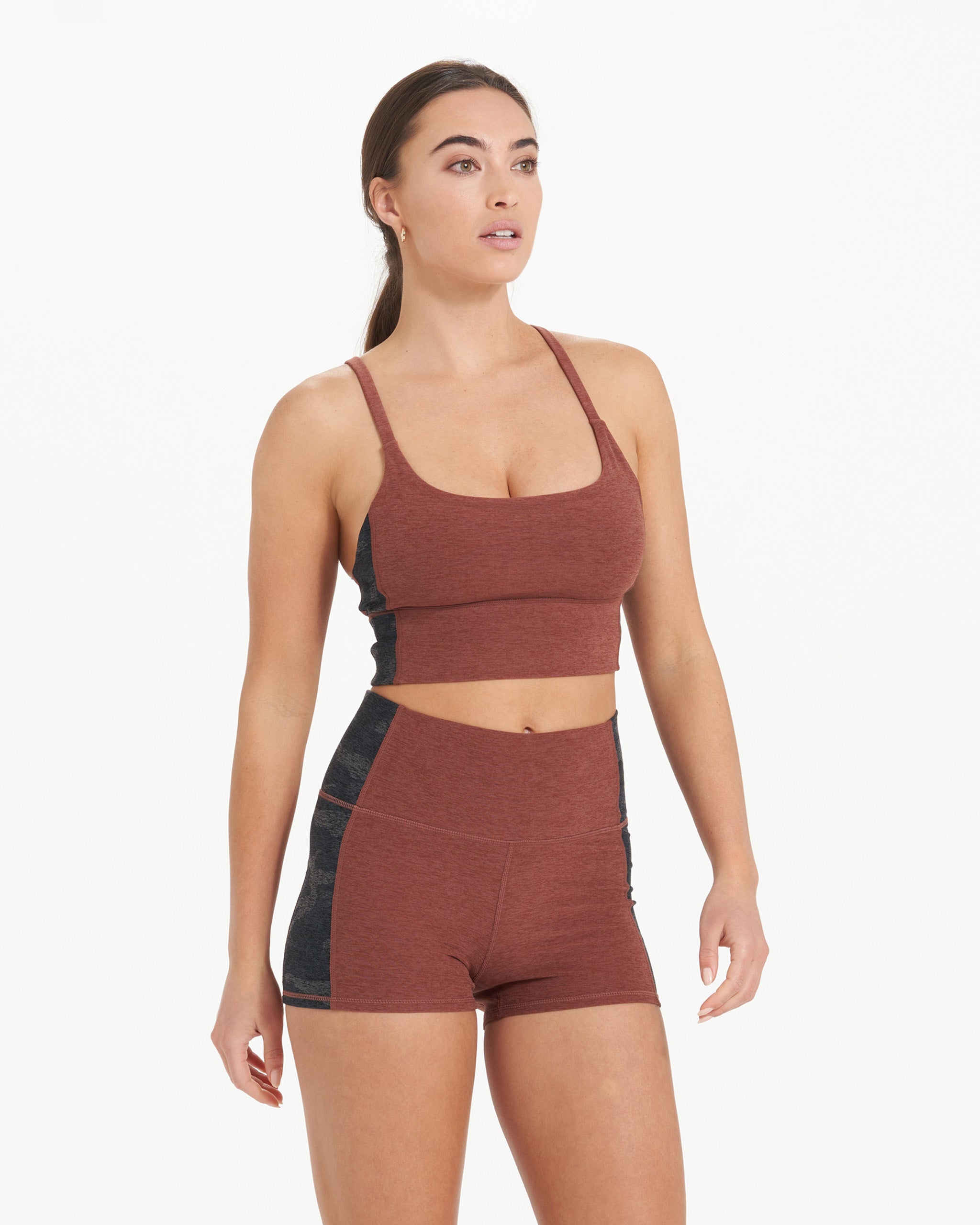Aspire Elevation Bra | Cedar Heather