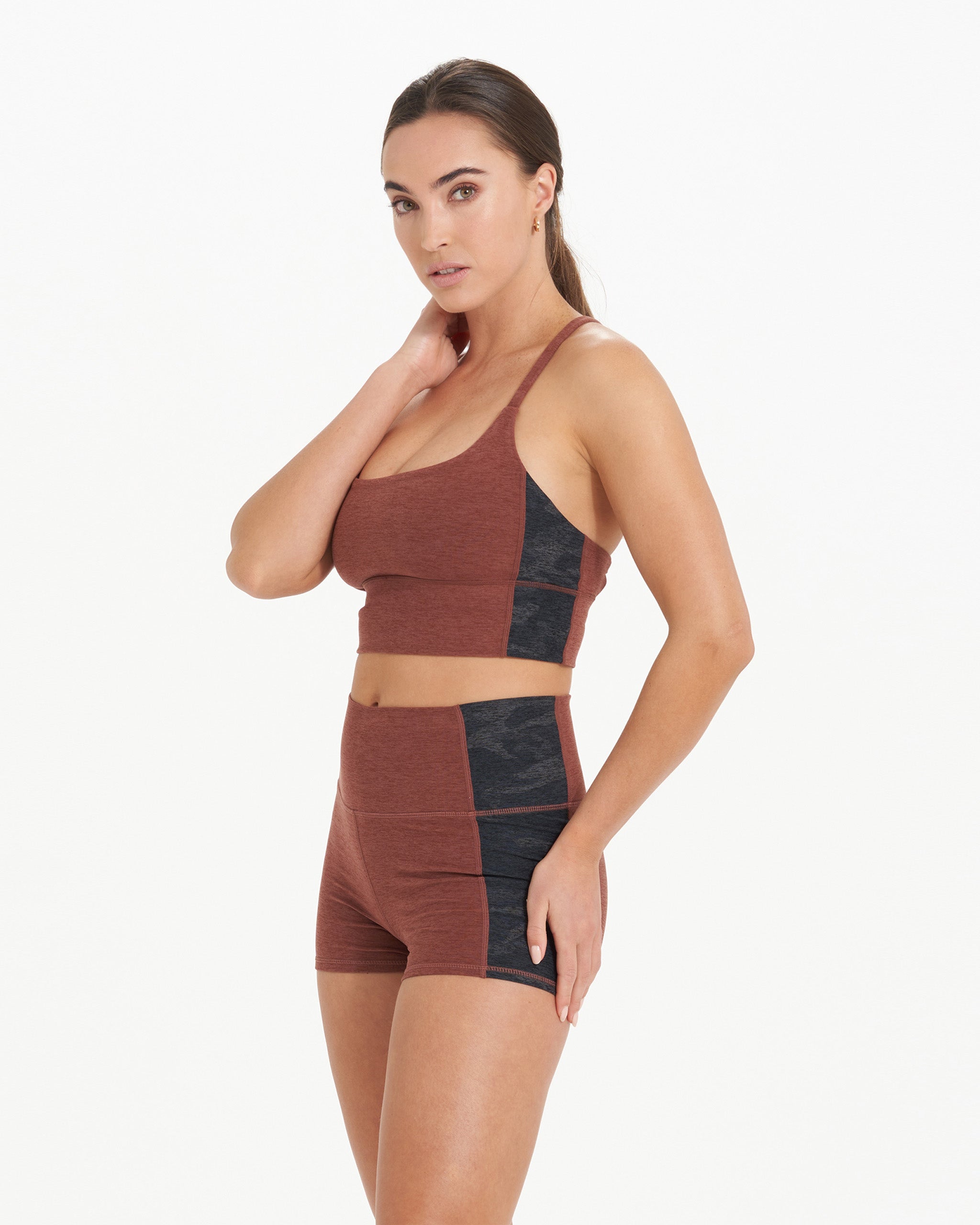 Aspire Elevation Bra | Cedar Heather