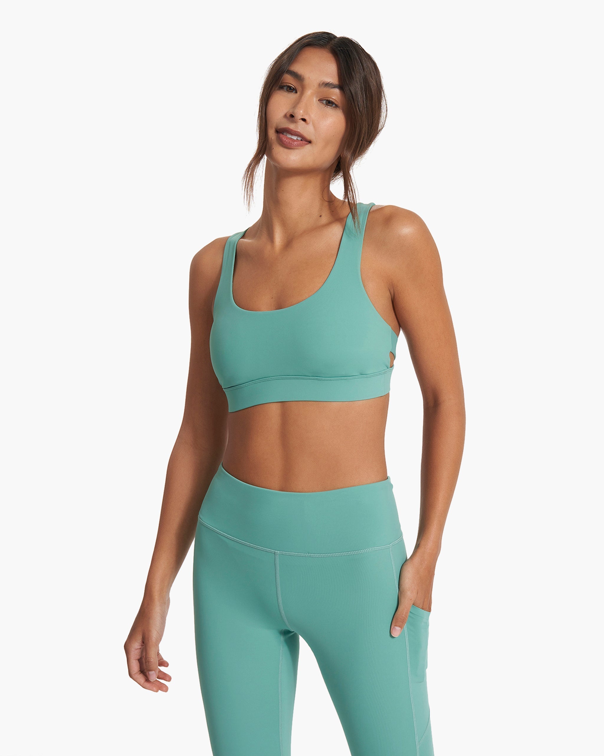 Stride Bra | Basil