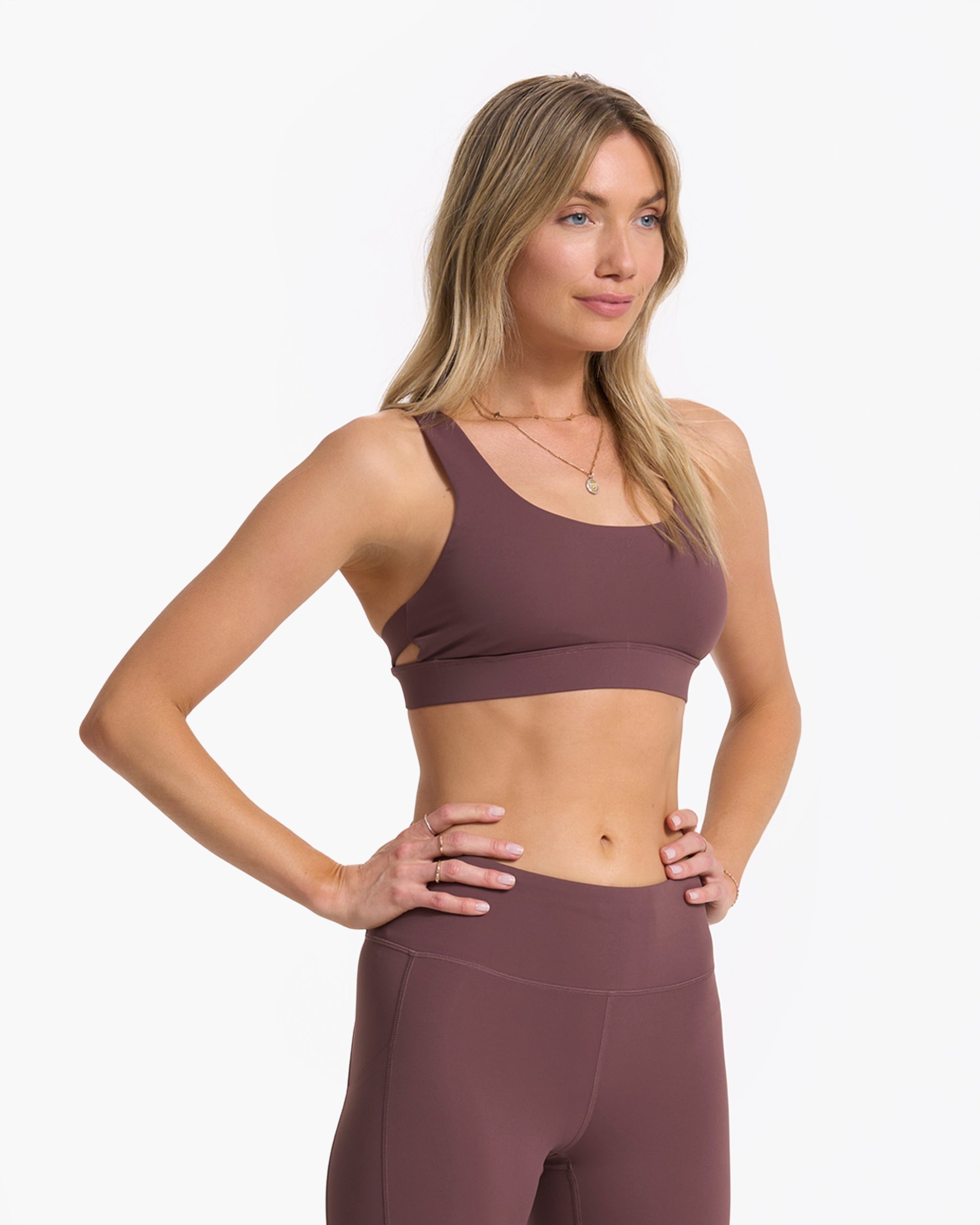Stride Bra | Chestnut