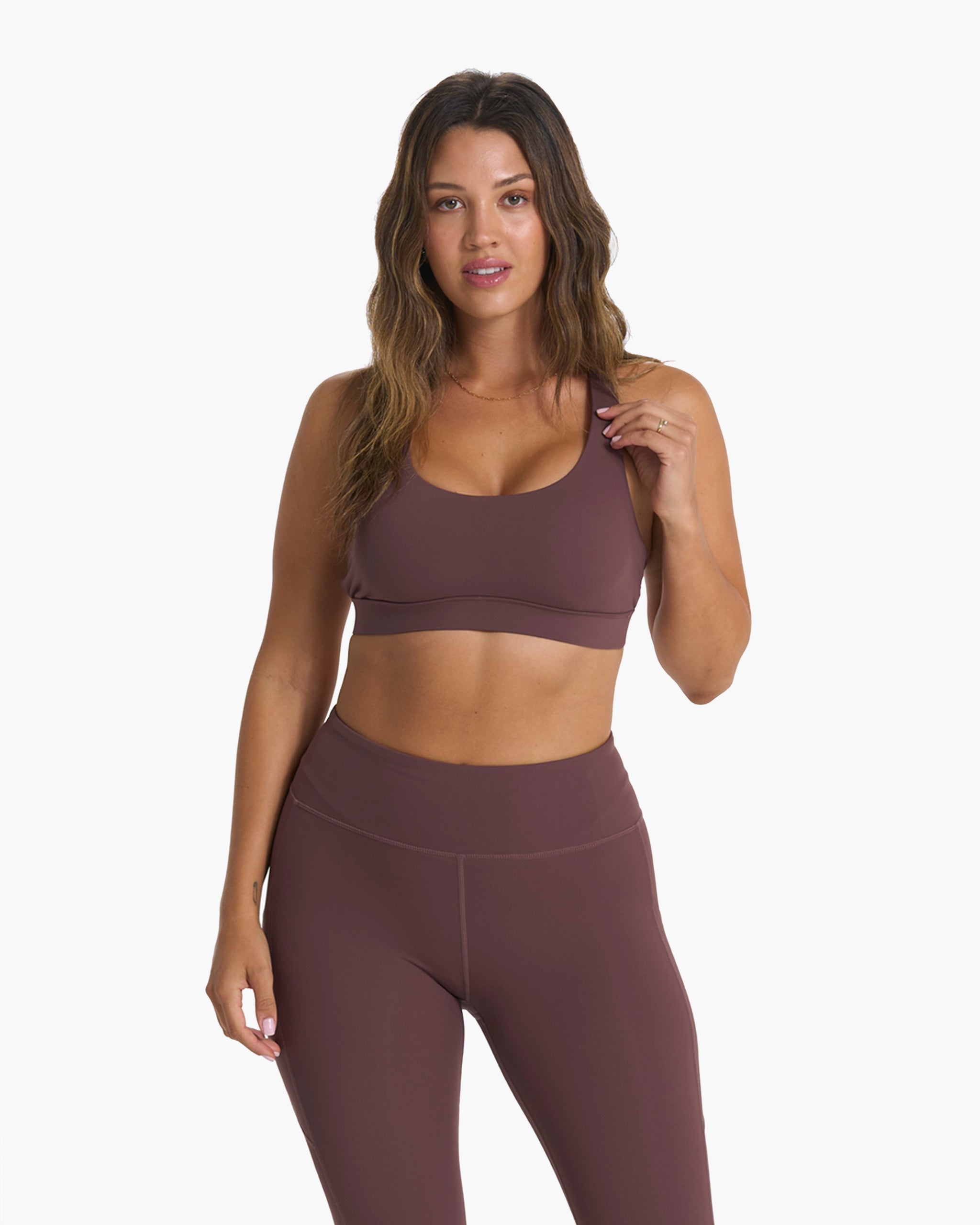Stride Bra | Chestnut