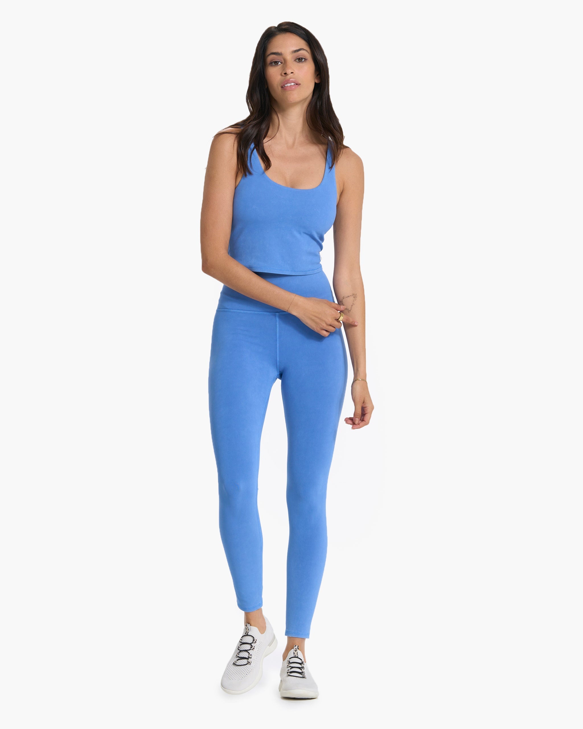 Washed Daily Crop | Washed Cerulean